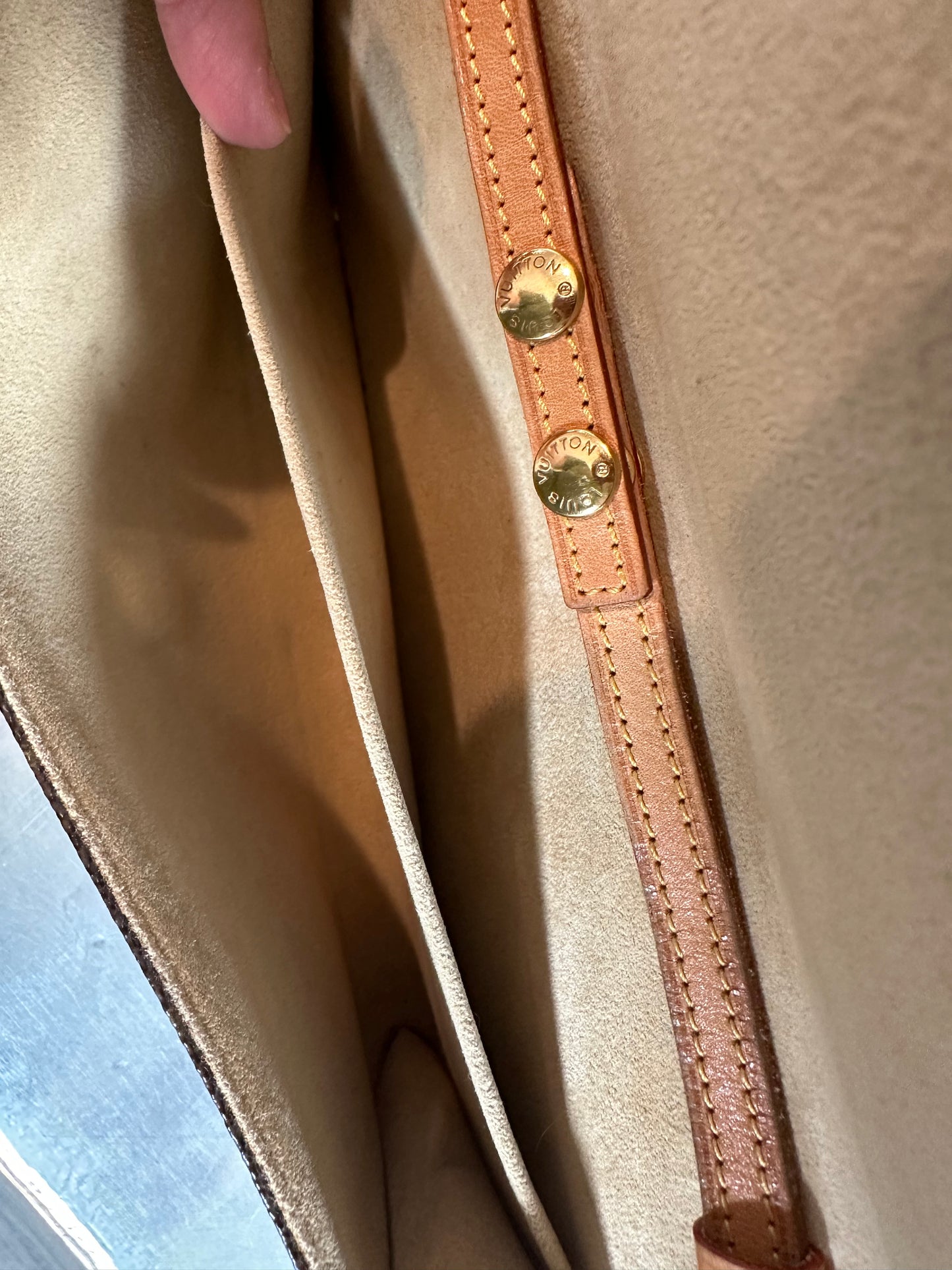 Pre-owned Authentic Louis Vuitton Pochette Twin GM Monogram Shoulder Bag