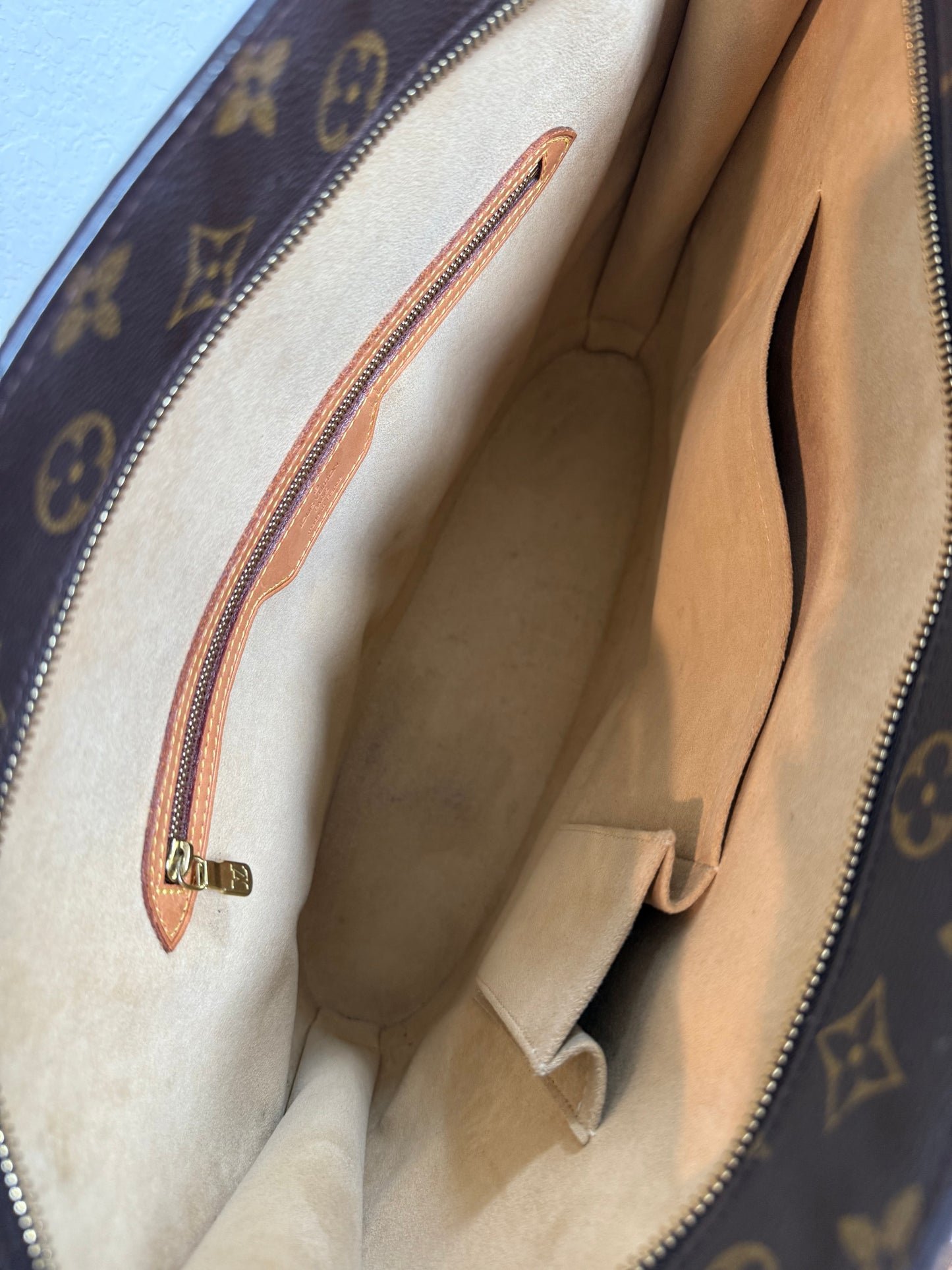 Pre-owned Authentic Louis Vuitton Babylone Monogram Tote Bag