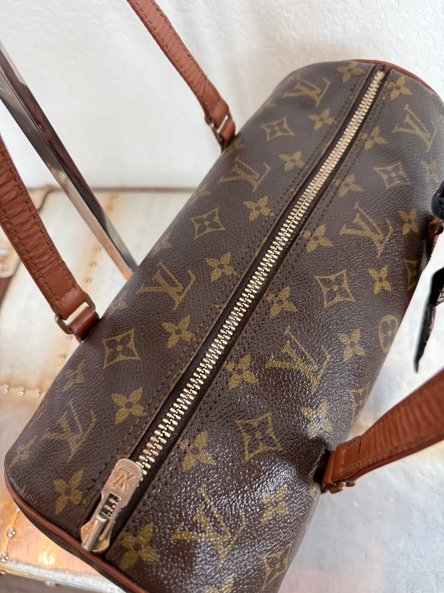 Pre-owned Authentic Louis Vuitton Papillon 30 Monogram Bag