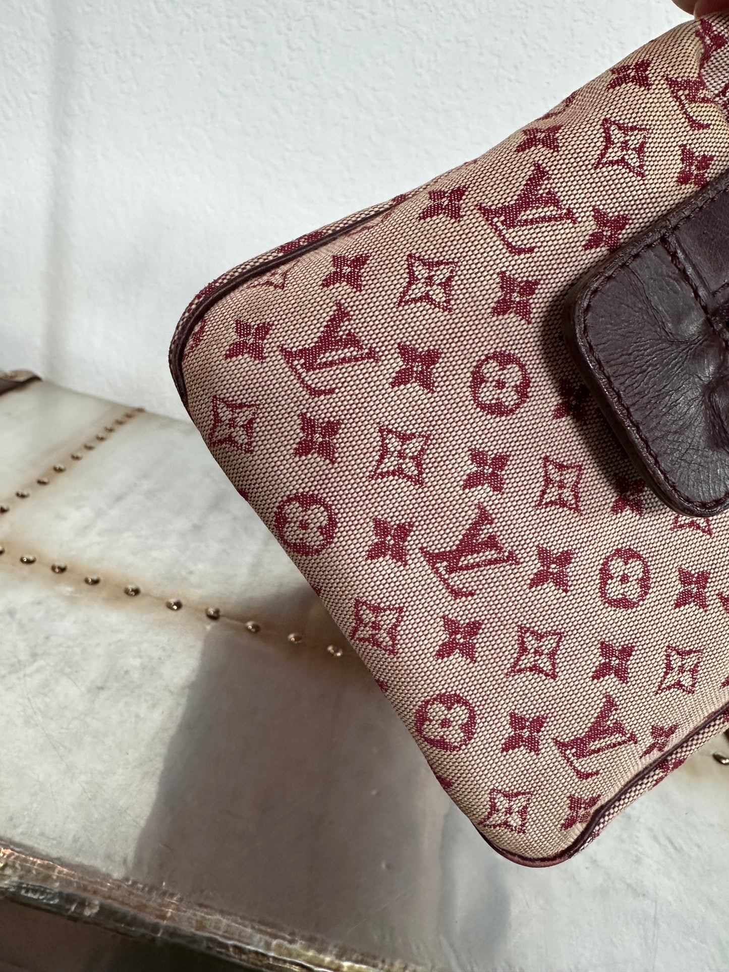 Pre-owned Louis Vuitton Mini Lin Josephine PM Handbag