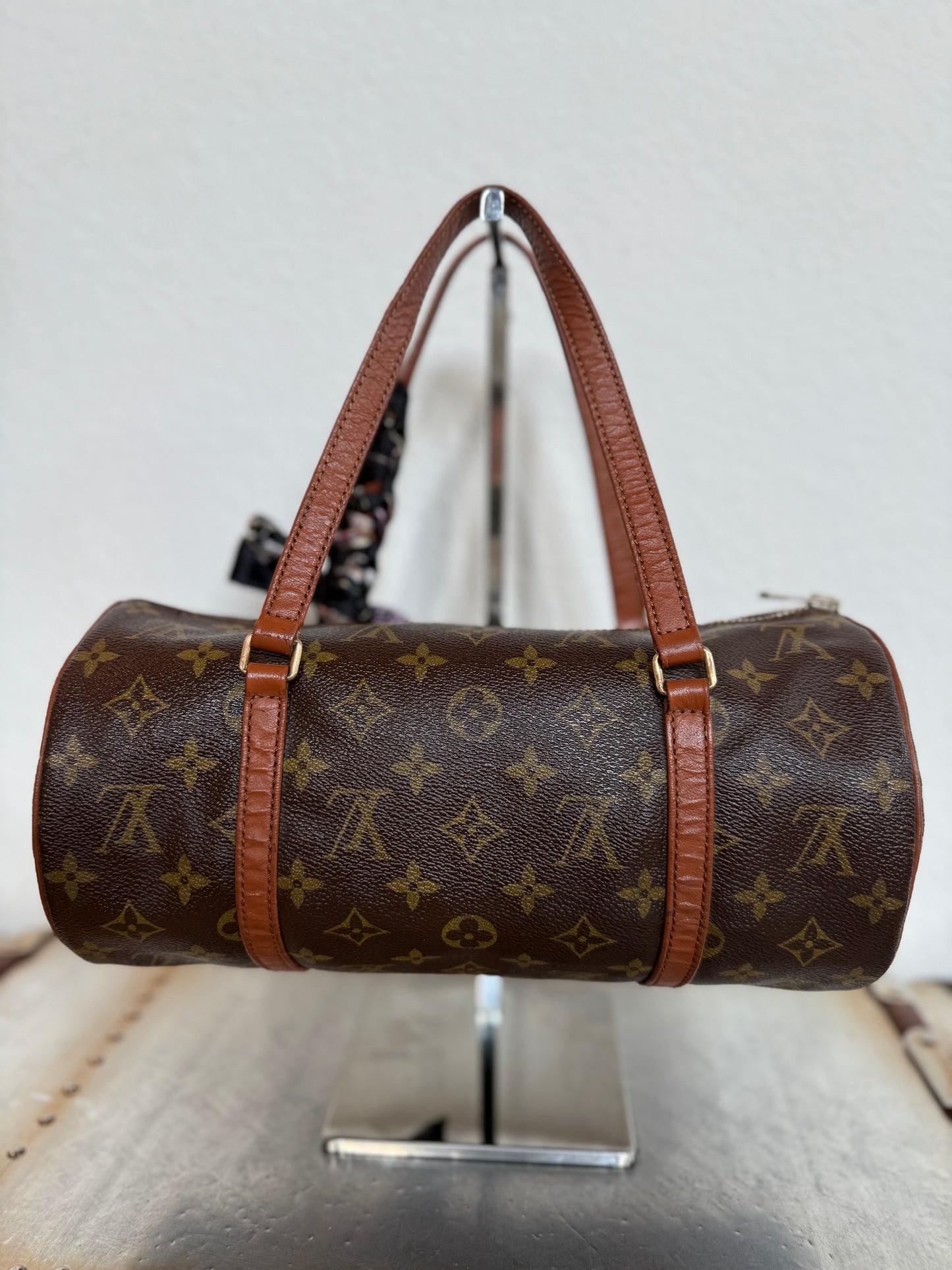 Pre-owned Authentic Louis Vuitton Papillon 30 Monogram Bag
