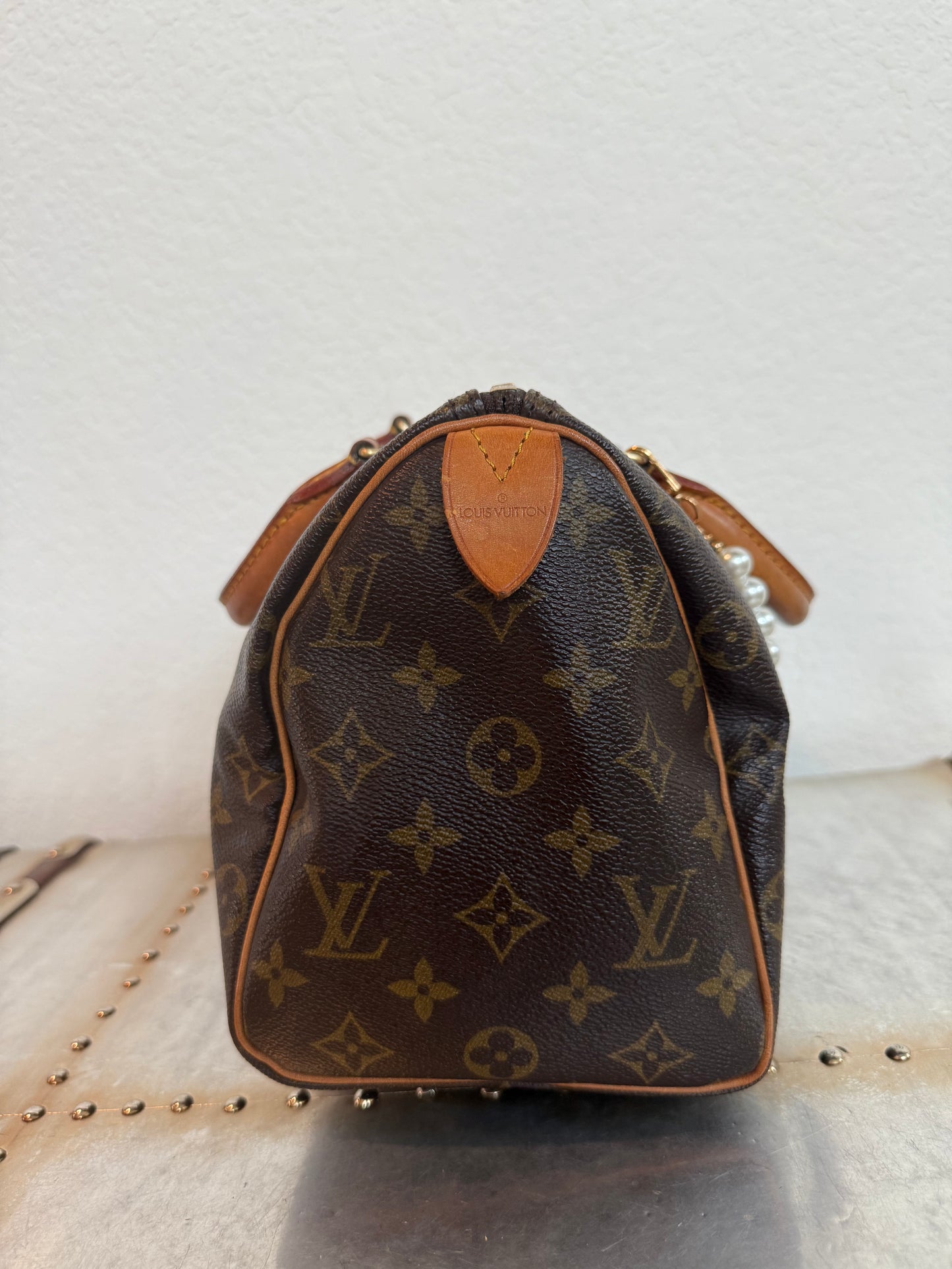 Pre-owned Authentic Louis Vuitton Speedy 25 Monogram Handbag