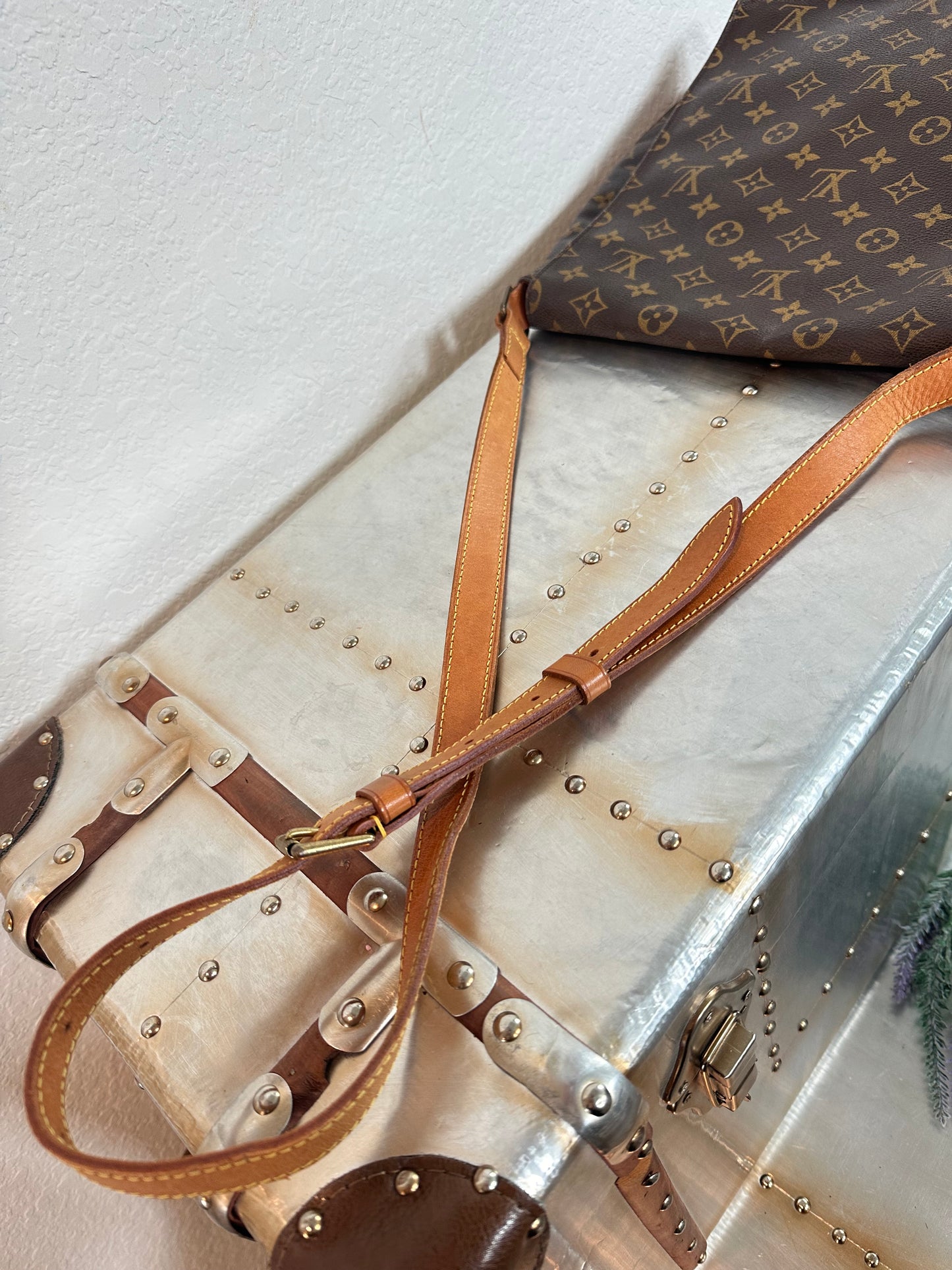 Pre-owned Authentic Louis Vuitton Musette Salsa GM Monogram Shoulder / Crossbody Bag