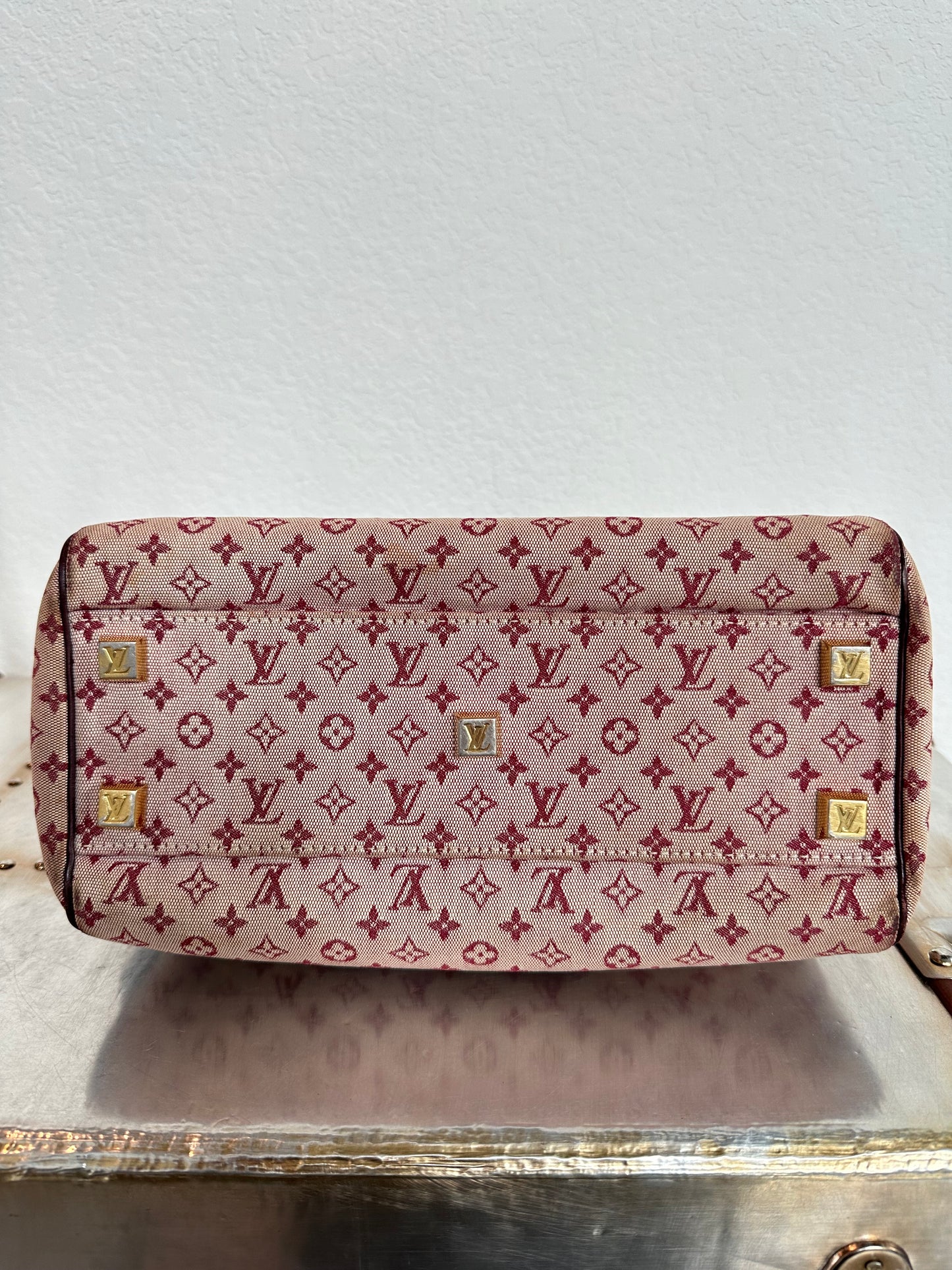 Pre-owned Louis Vuitton Mini Lin Josephine PM Handbag