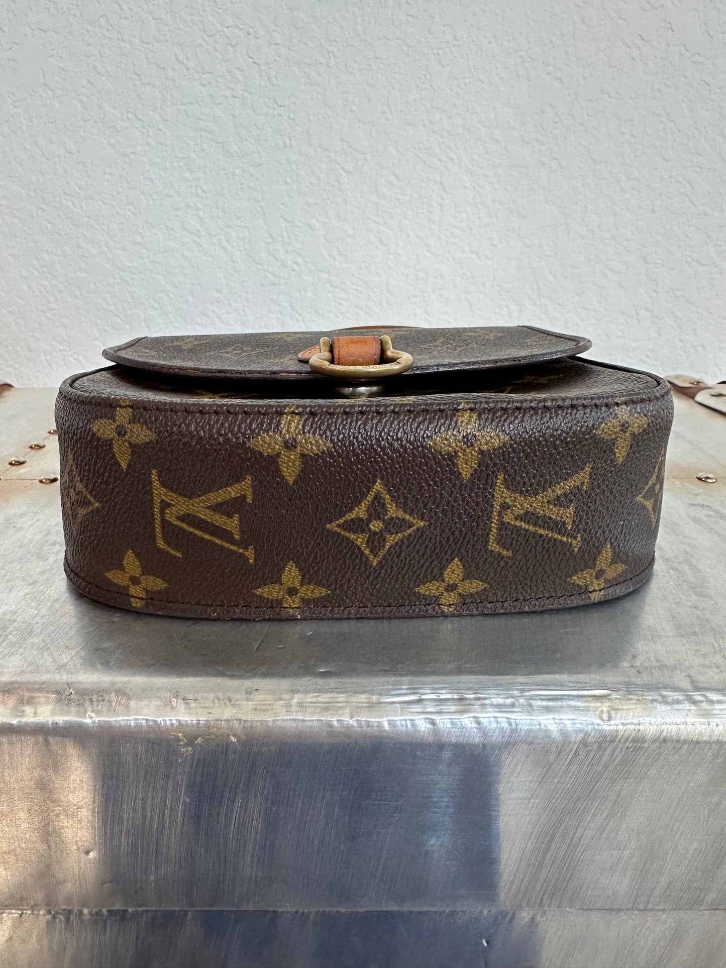 Pre-owned Authentic Louis Vuitton Saint Cloud PM Monogram Shoulder / Crossbody Bag