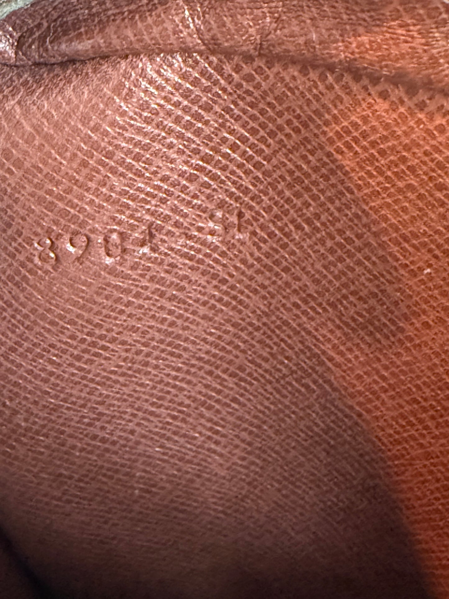 Pre-owned Louis Vuitton Mini Danube Monogram Crossbody Bag