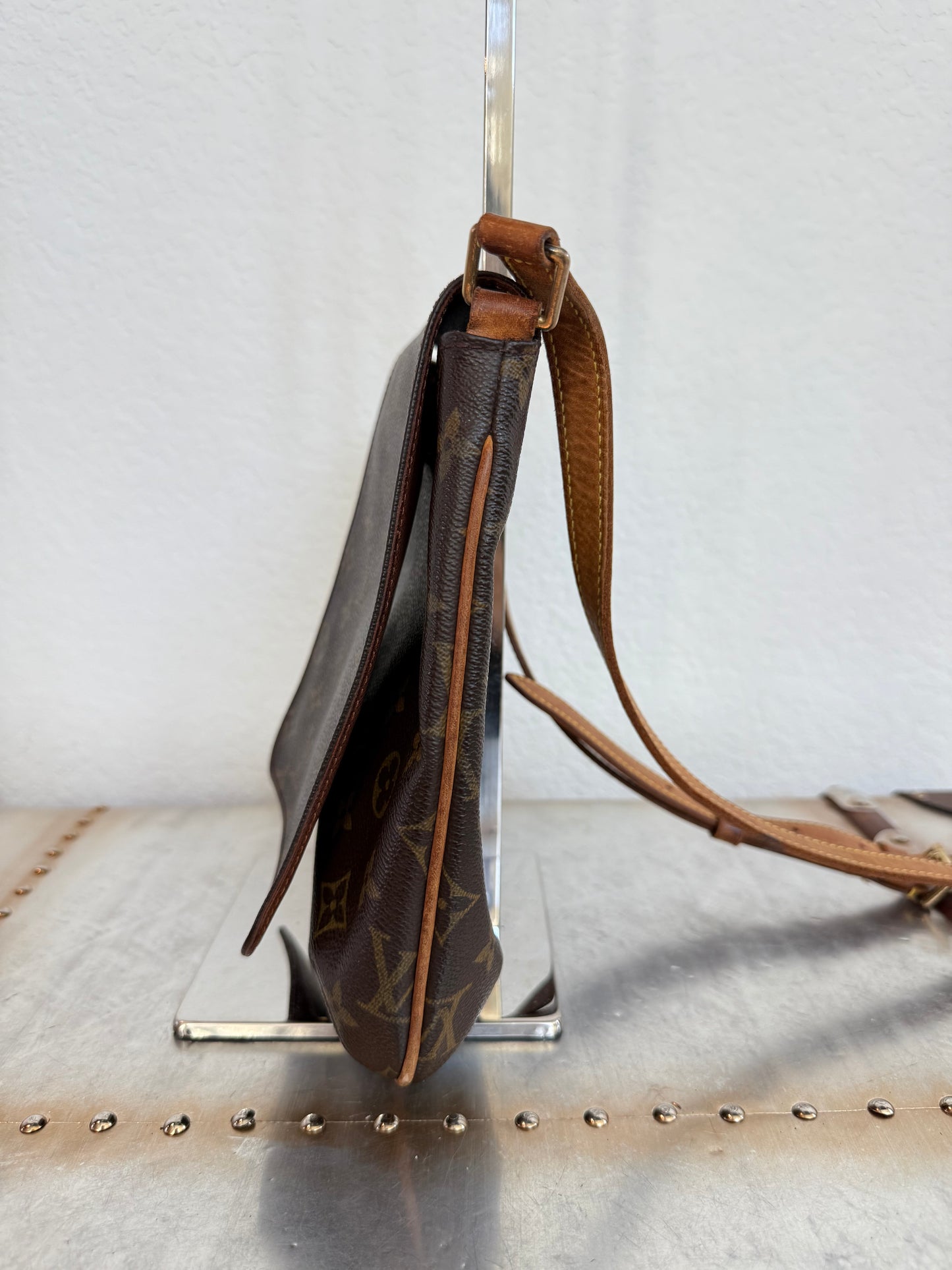 Pre-owned Authentic Louis Vuitton Musette Salsa Long Strap Monogram Shoulder / Crossbody Bag