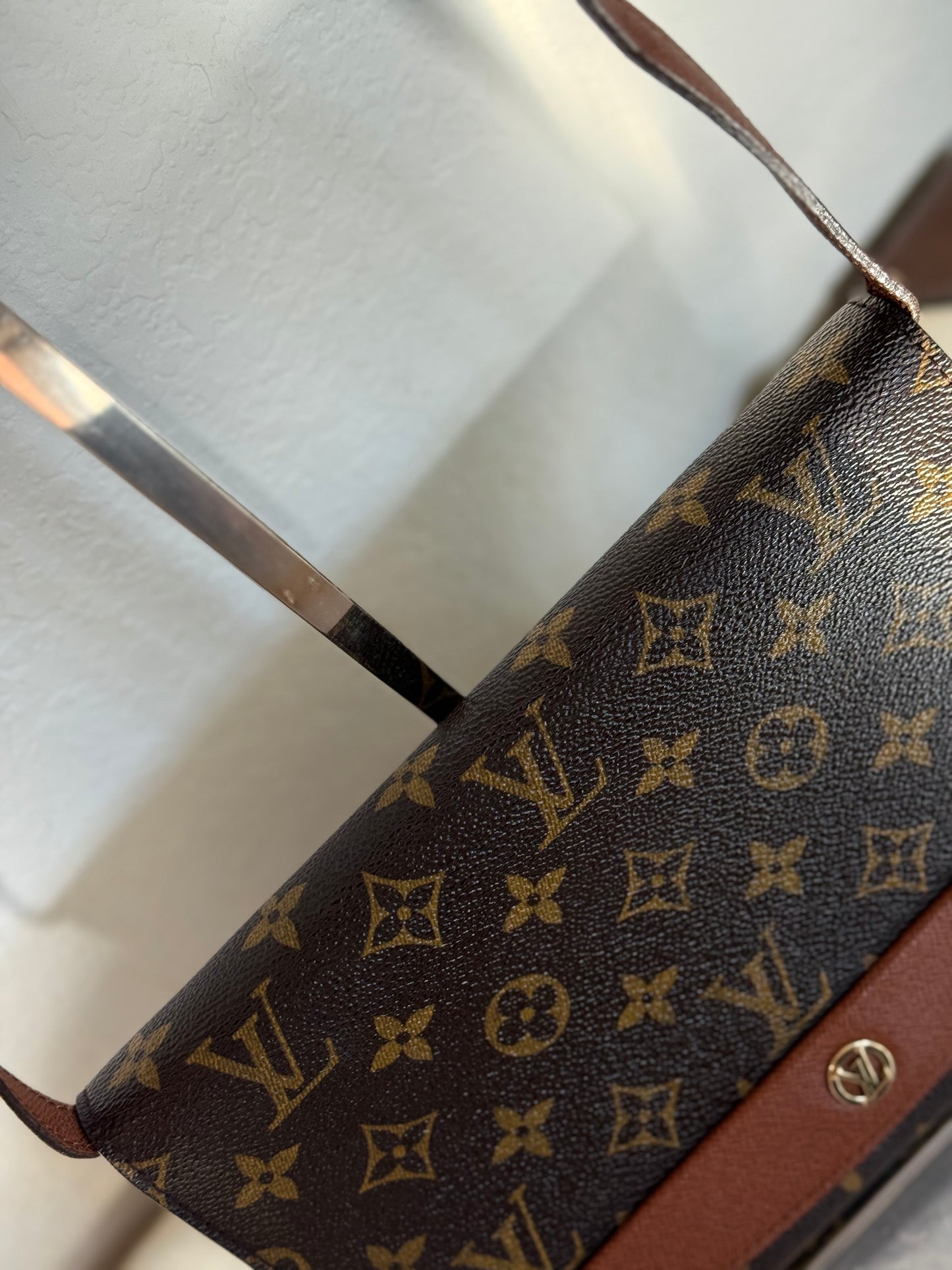 Pre-owned Authentic Louis Vuitton Bordeaux 2-Way Clutch / Shoulder Bag