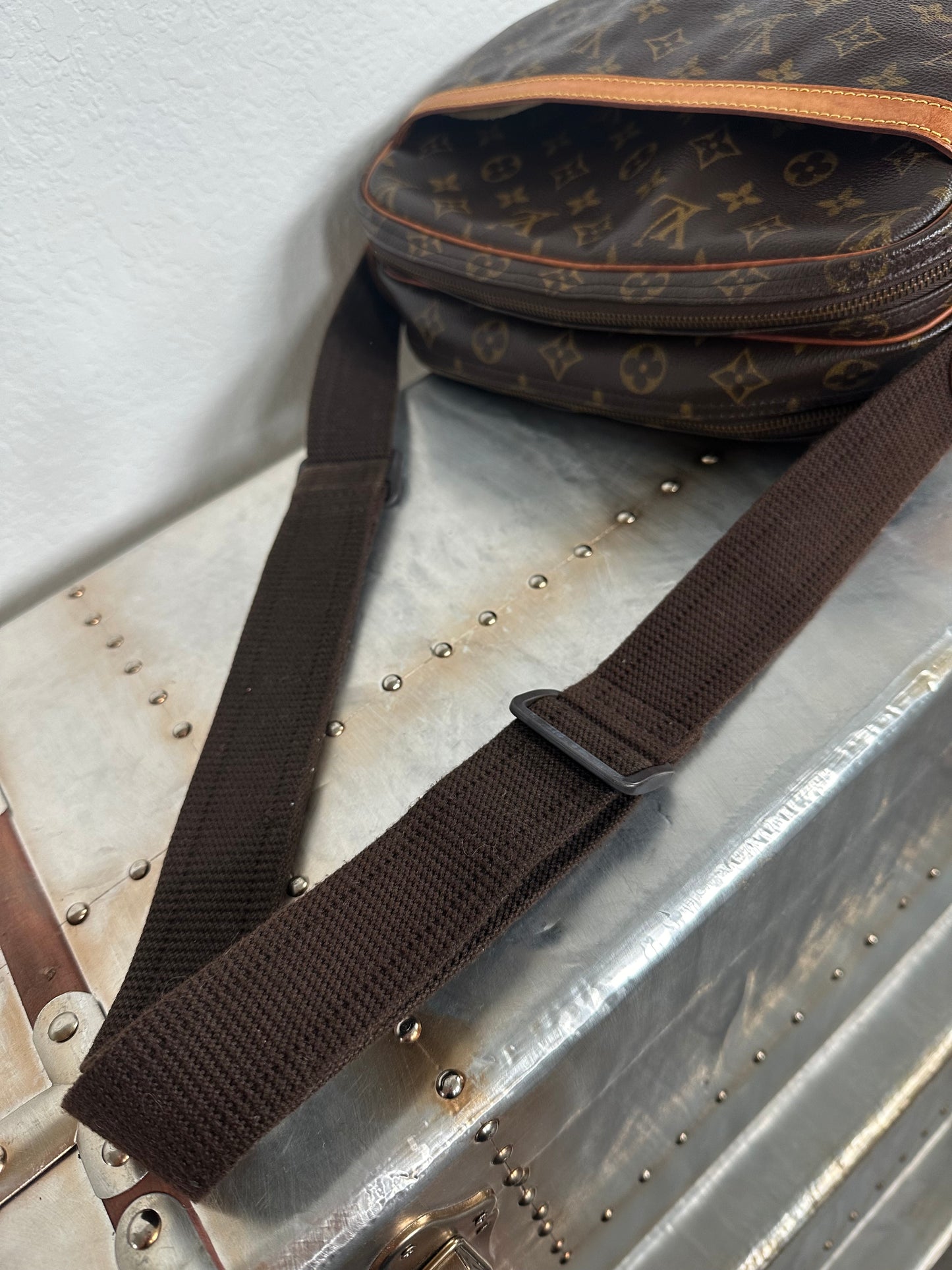 Pre-owned Authentic Louis Vuitton Reporter PM Monogram Shoulder / Crossbody Bag