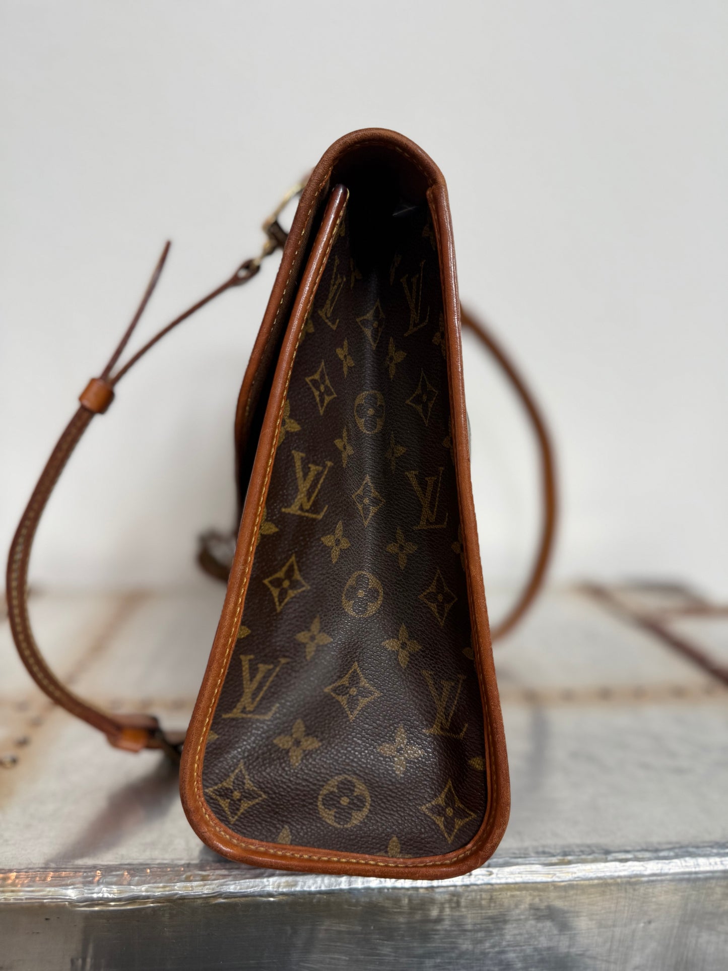 Pre-owned Authentic Louis Vuitton Beverly MM Monogram Shoulder Bag