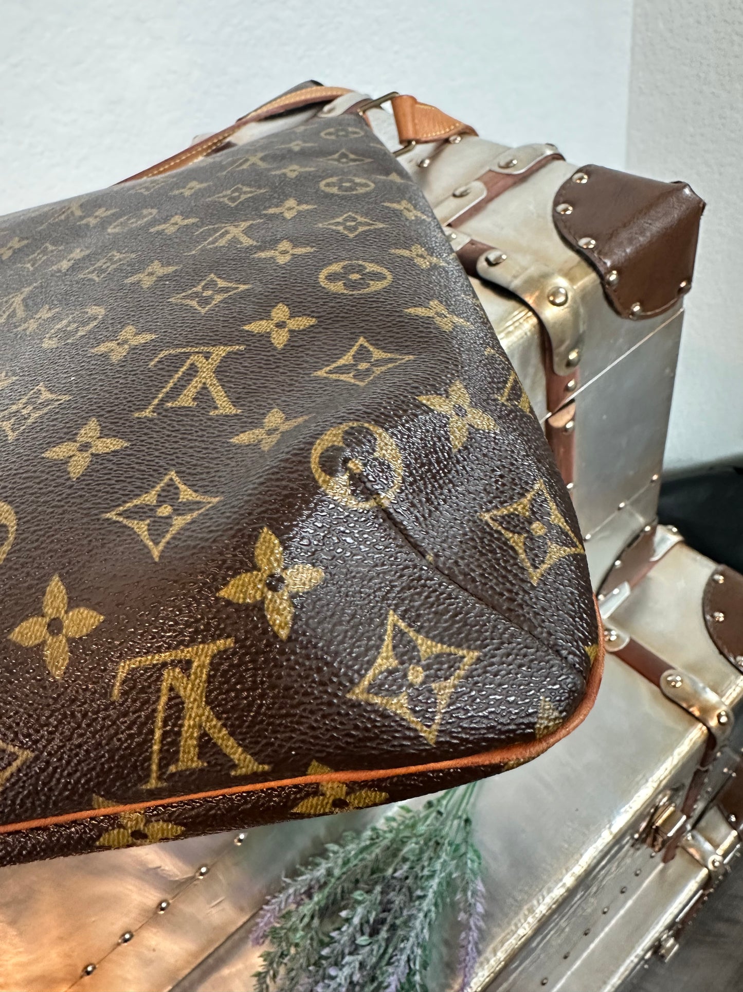 Pre-owned Authentic Louis Vuitton Musette Salsa GM Monogram Shoulder / Crossbody Bag