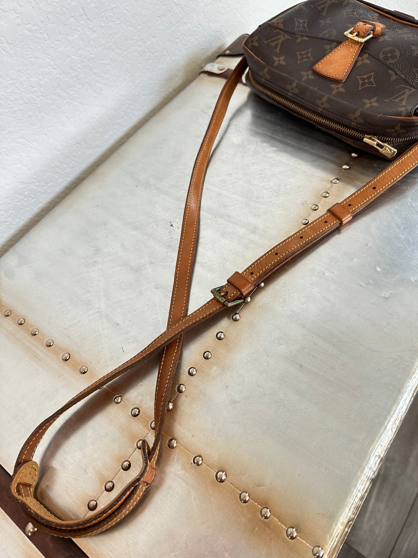 Pre-owned Authentic Louis Vuitton Jeune Fille PM Monogram Crossbody Bag