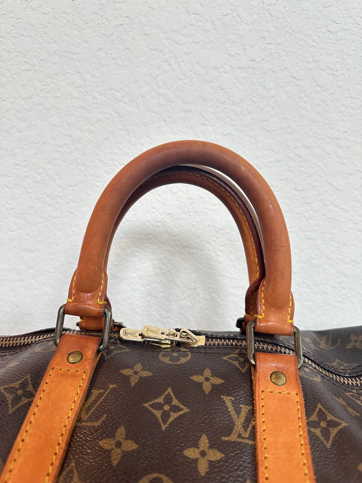 Pre-owned Authentic Louis Vuitton Keepall 45 Monogram Travel Handbag