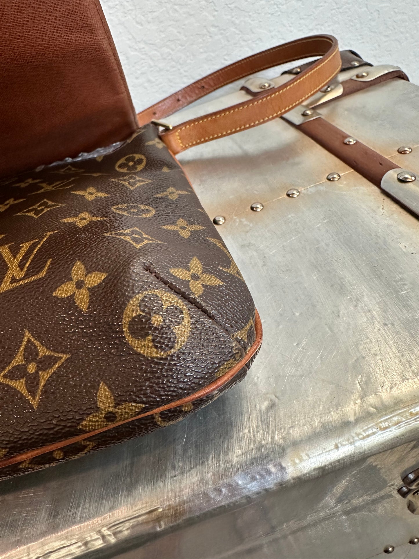 Pre-owned Authentic Louis Vuitton Musette Salsa Short Strap Monogram Shoulder Bag