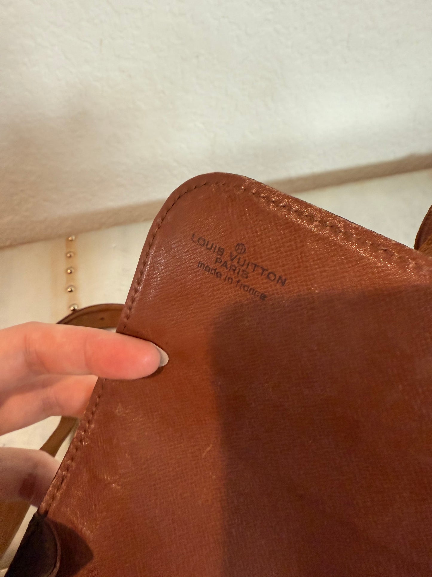 Pre-owned Louis Vuitton Cartouchiere PM Monogram Shoulder / Crossbody Bag