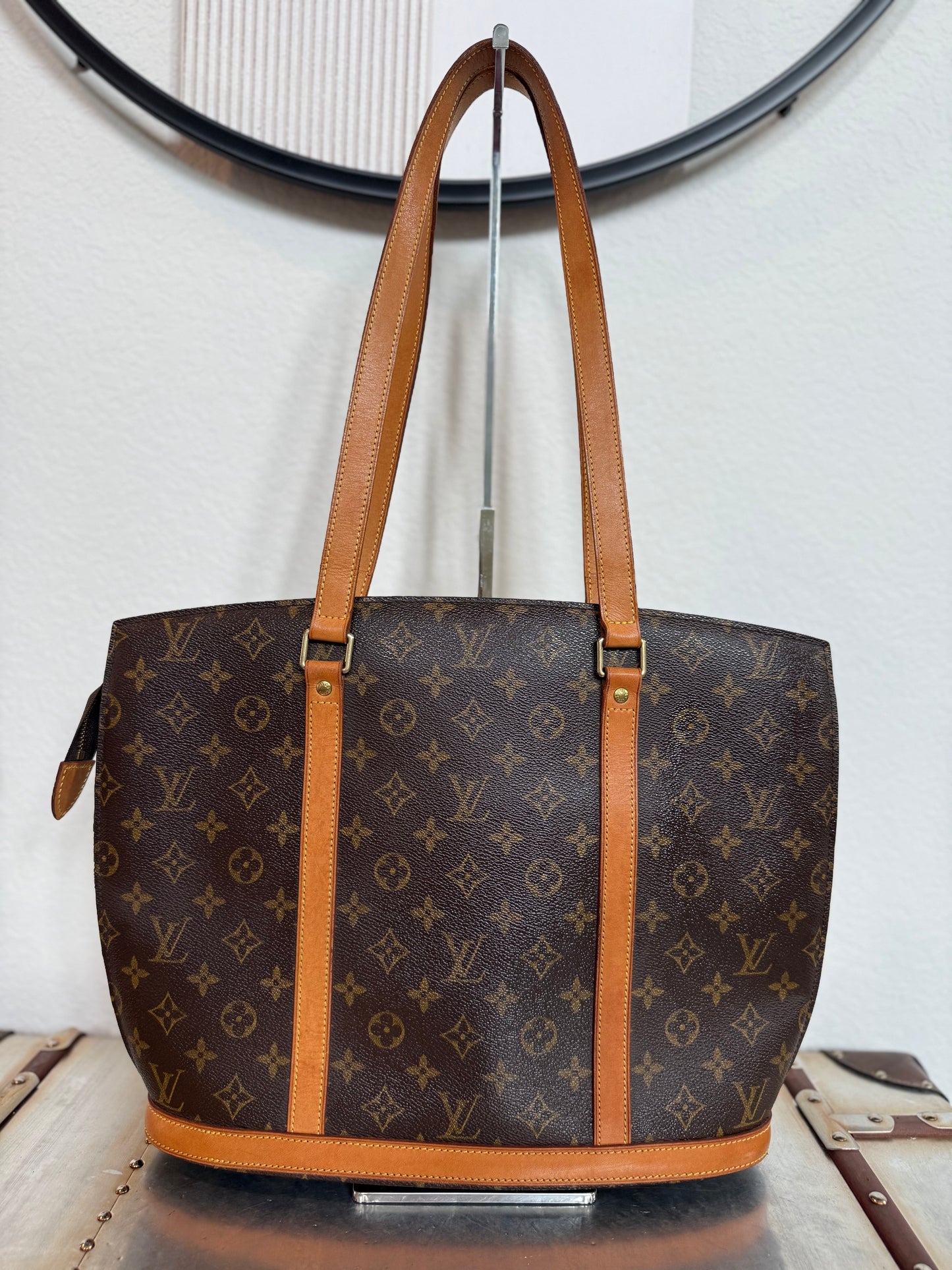 Pre-owned Authentic Louis Vuitton Babylone Monogram Tote Bag