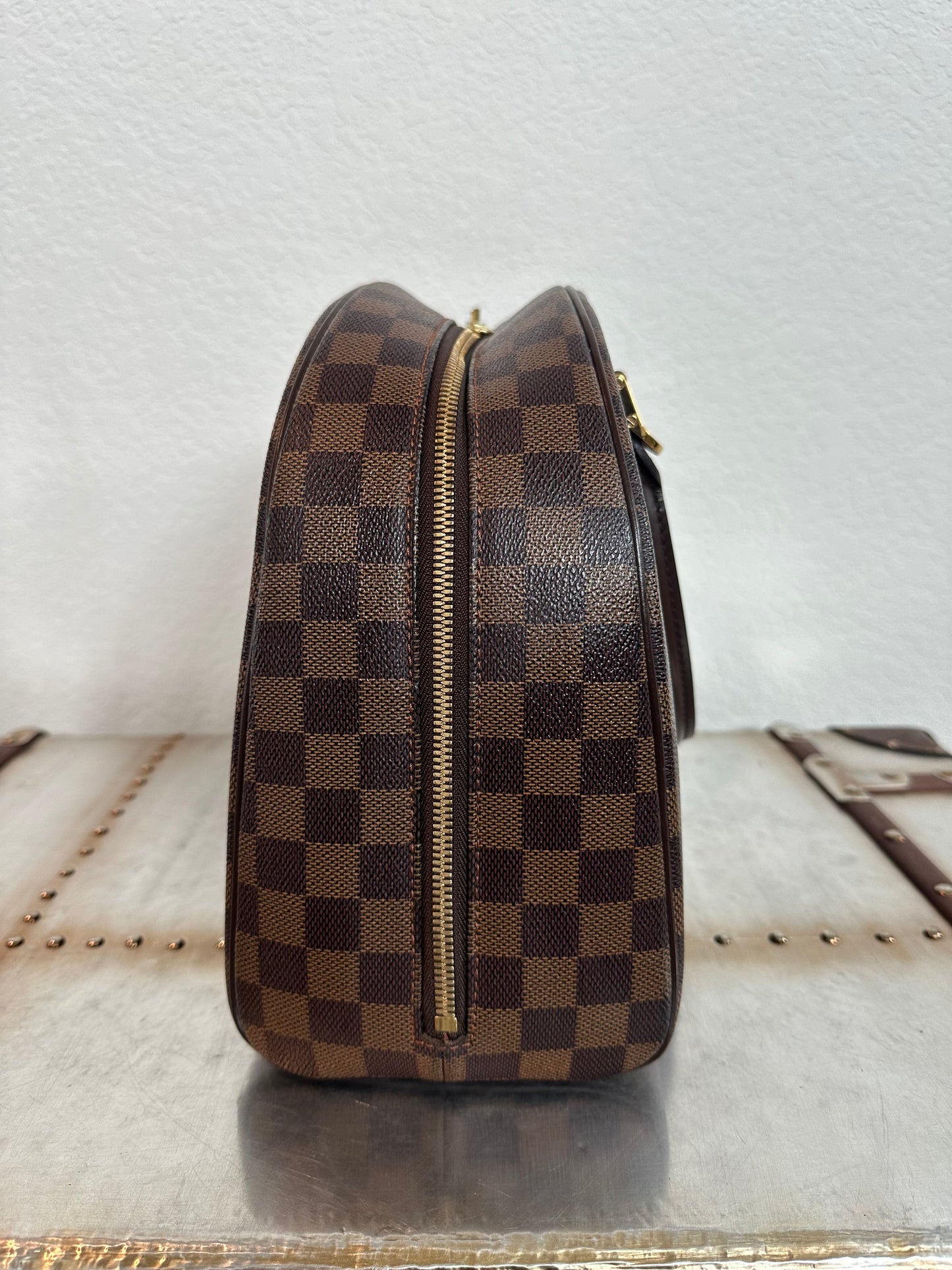 Pre-owned Authentic Louis Vuitton Nolita Damier Ebene Handbag
