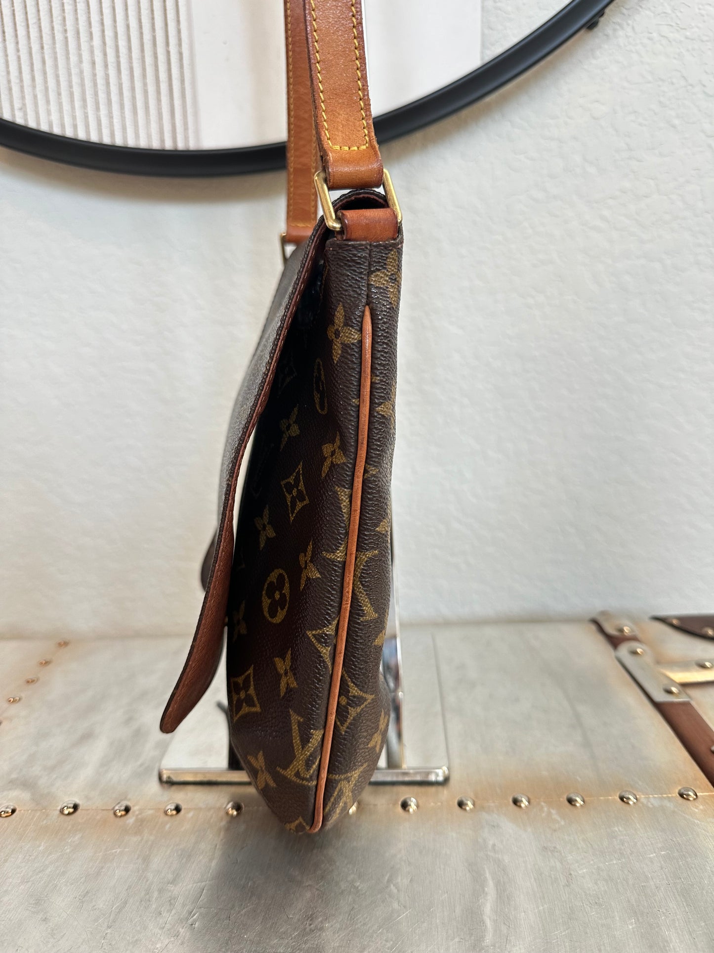 Pre-owned Authentic Louis Vuitton Musette Salsa Short Strap Monogram Shoulder Bag