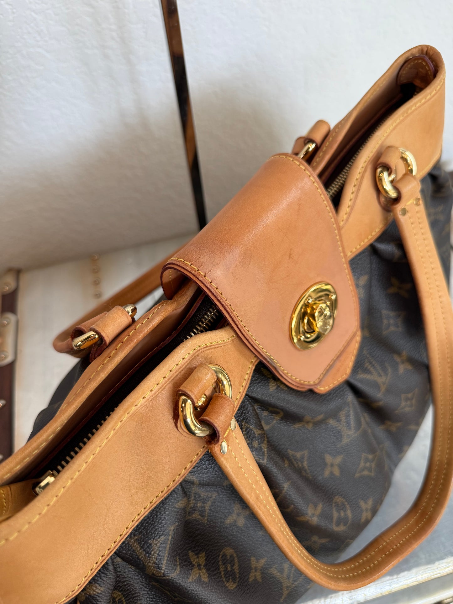 Pre-owned Authentic Louis Vuitton Boetie GM Monogram Shoulder Bag