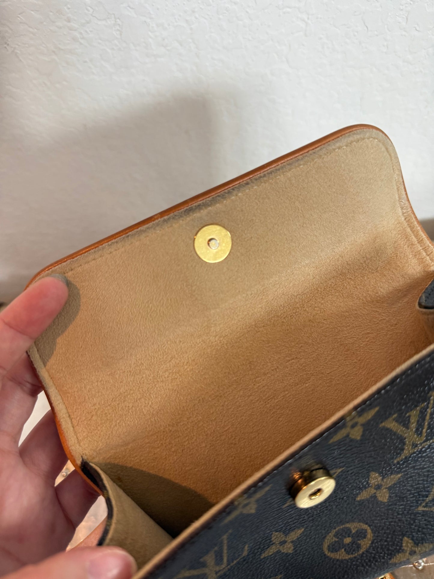 Pre-owned Authentic Louis Vuitton Monogram Florentine Waist Bag