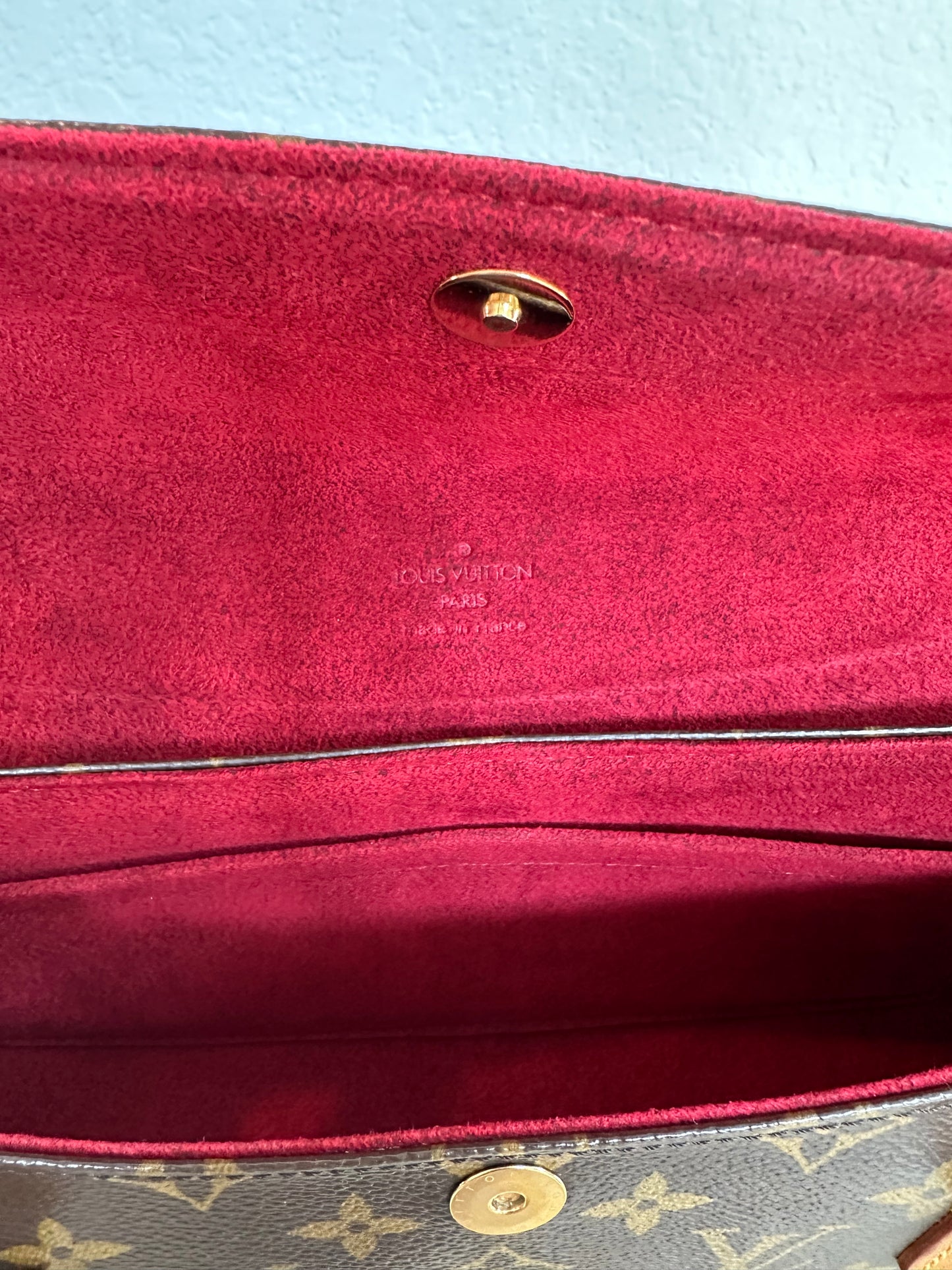Pre-owned Authentic Louis Vuitton Sonatine Monogram Handbag