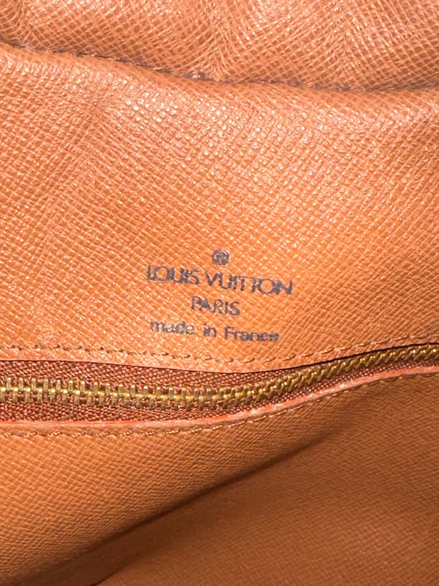 Pre-owned Authentic Louis Vuitton Boulogne 35 Monogram Shoulder Bag