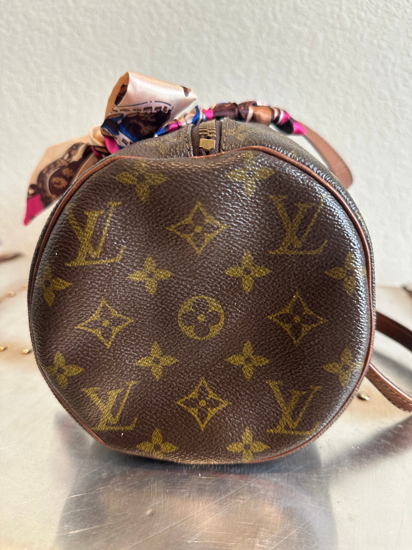 Pre-owned Authentic Louis Vuitton Papillon 26 Monogram Handbag