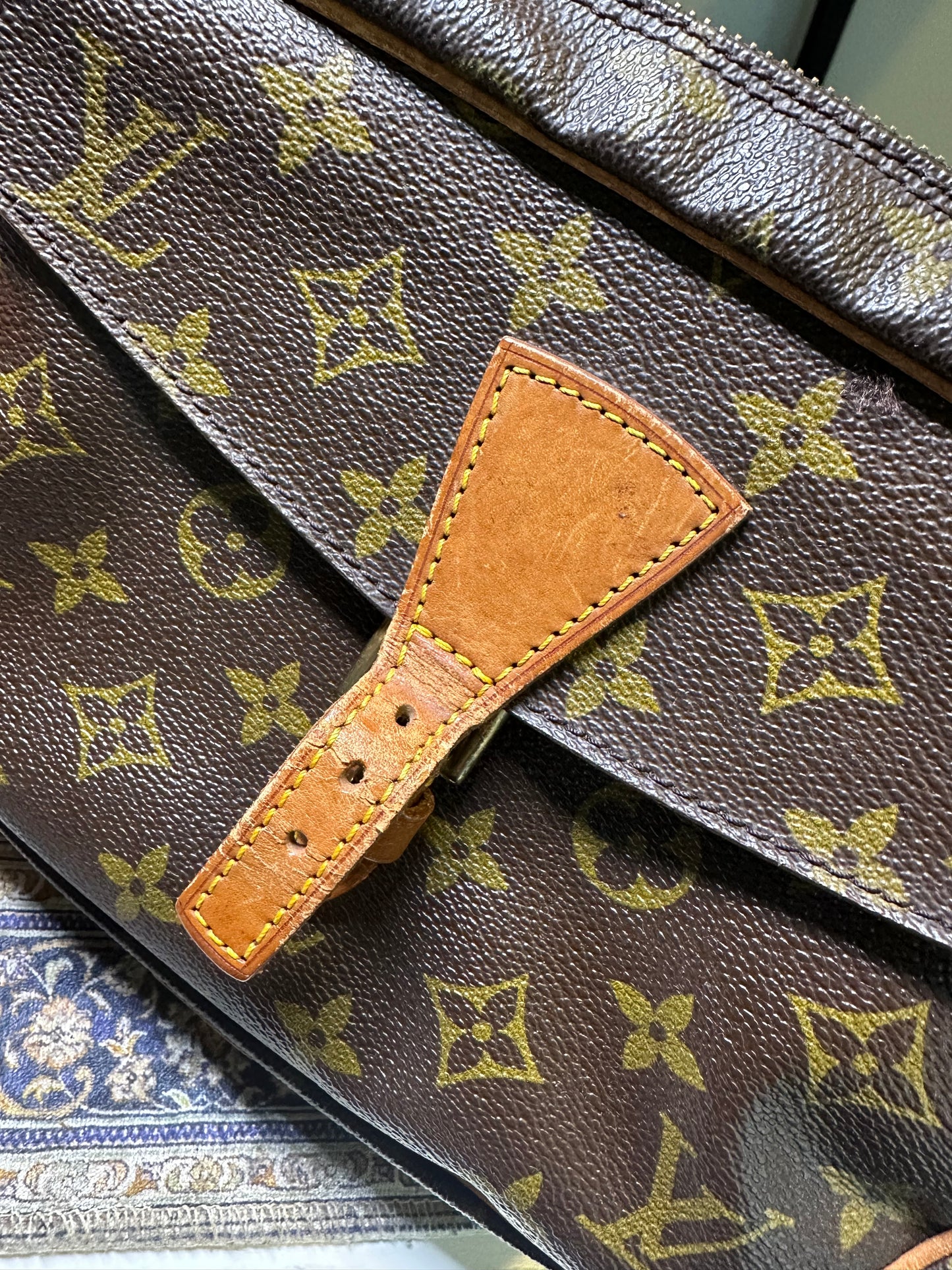 Pre-owned Authentic Louis Vuitton Jeune Fille PM Monogram Crossbody Bag
