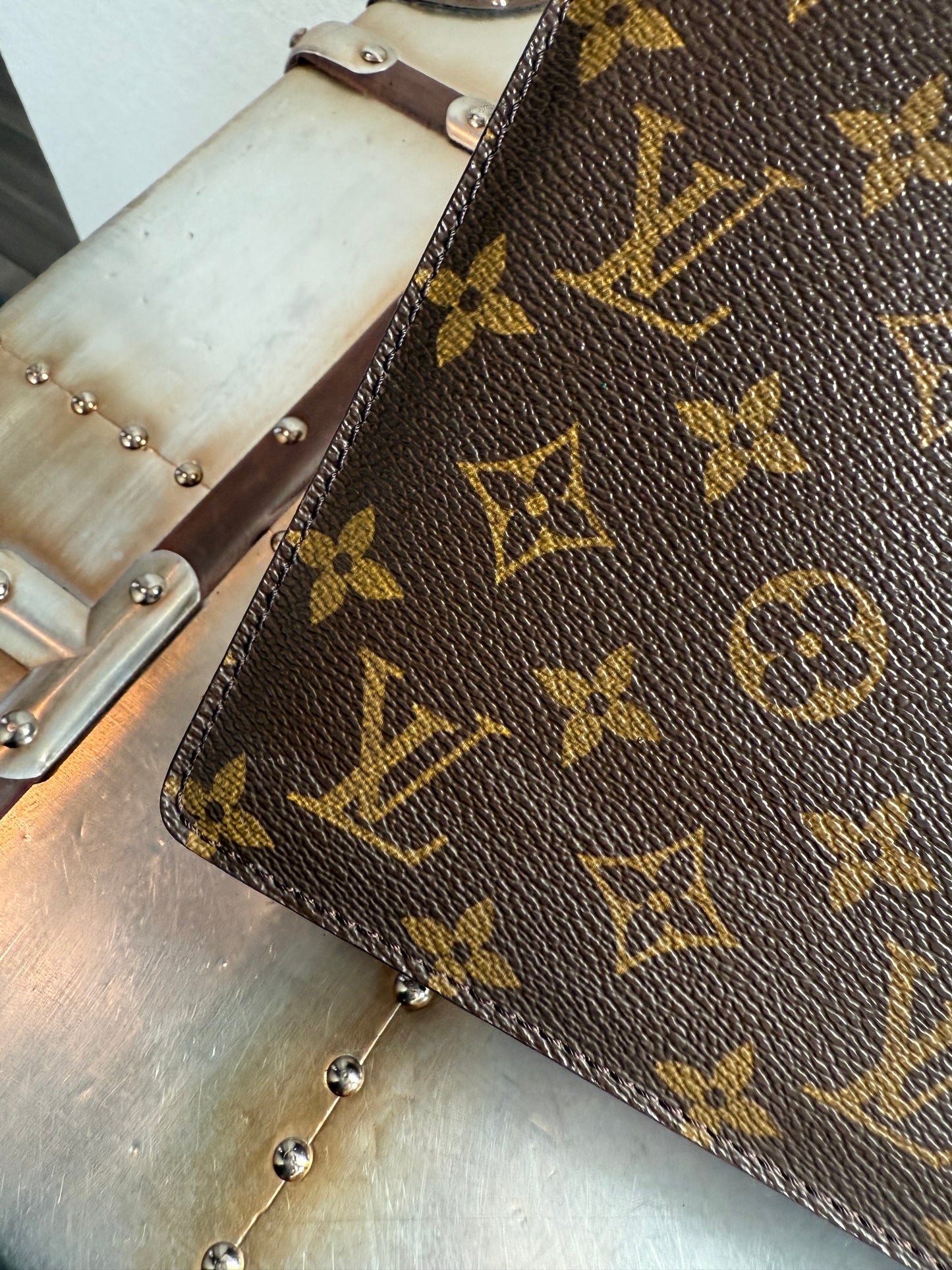 Pre-owned Authentic Louis Vuitton Courcelles Monogram Shoulder Bag