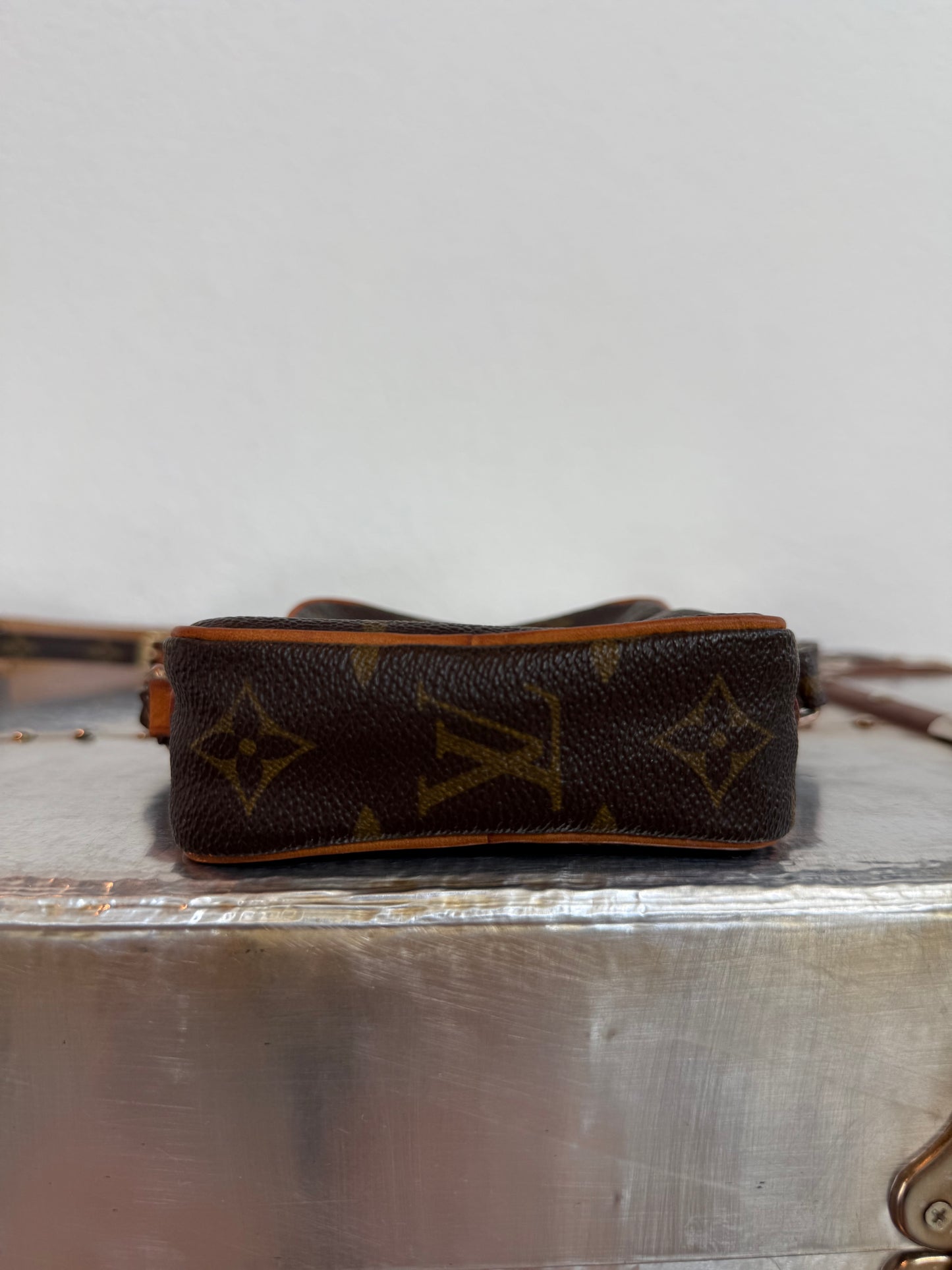 Pre-owned Louis Vuitton Mini Danube Monogram Crossbody Bag