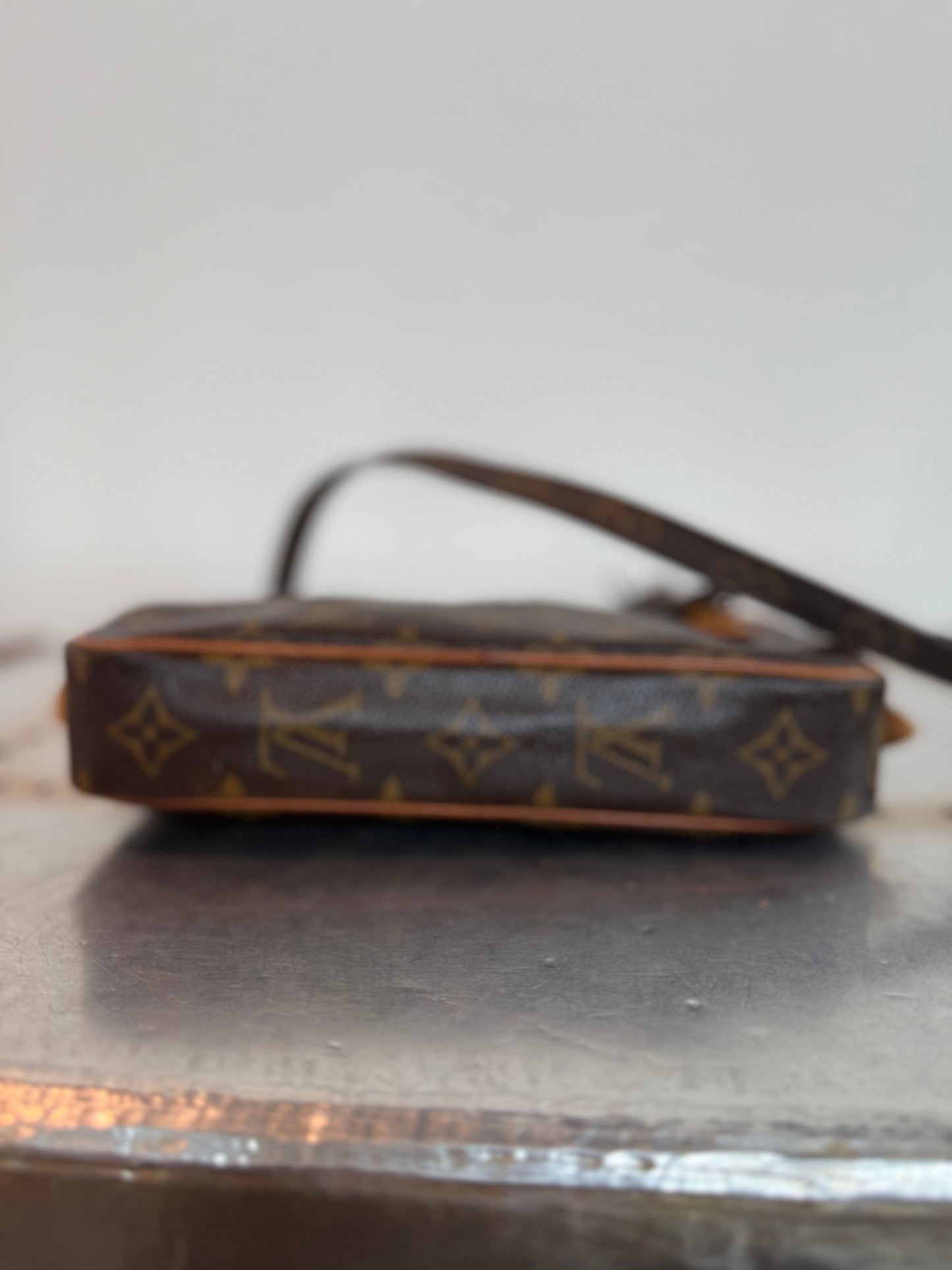 Pre-owned Authentic Louis Vuitton Marly Bandouliere Monogram Crossbody Bag