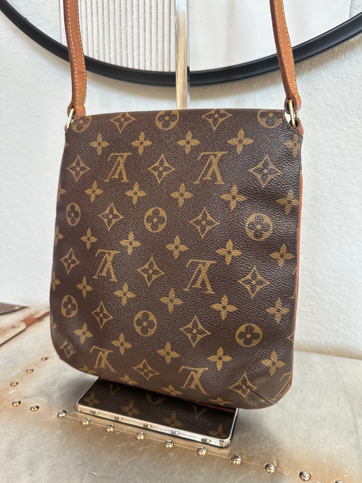 Pre-owned Authentic Louis Vuitton Musette Salsa Short Strap Monogram Shoulder Bag