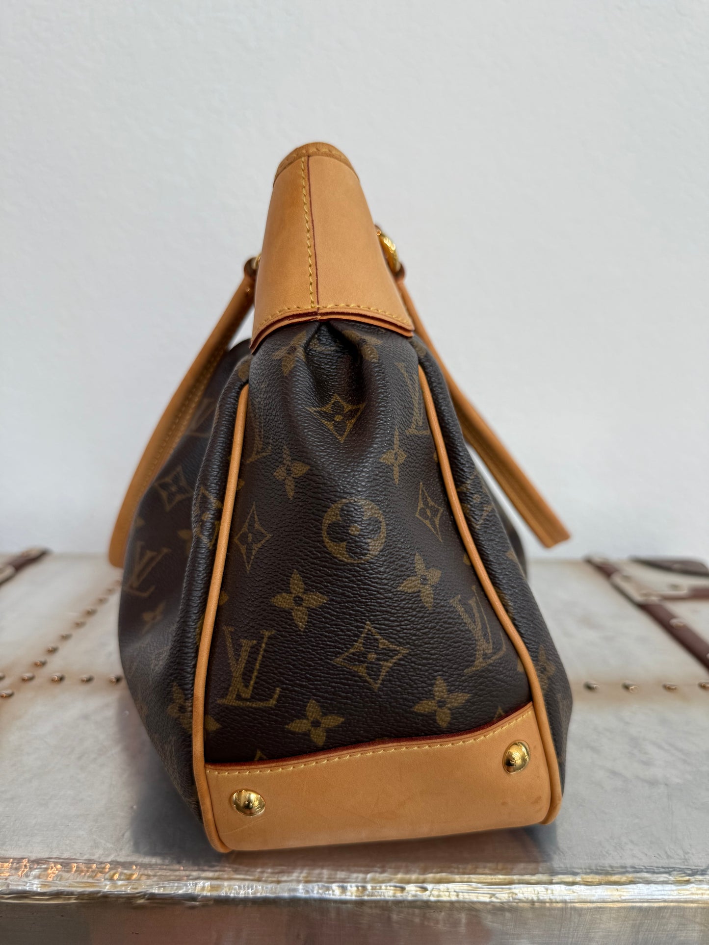 Pre-owned Authentic Louis Vuitton Boetie GM Monogram Shoulder Bag