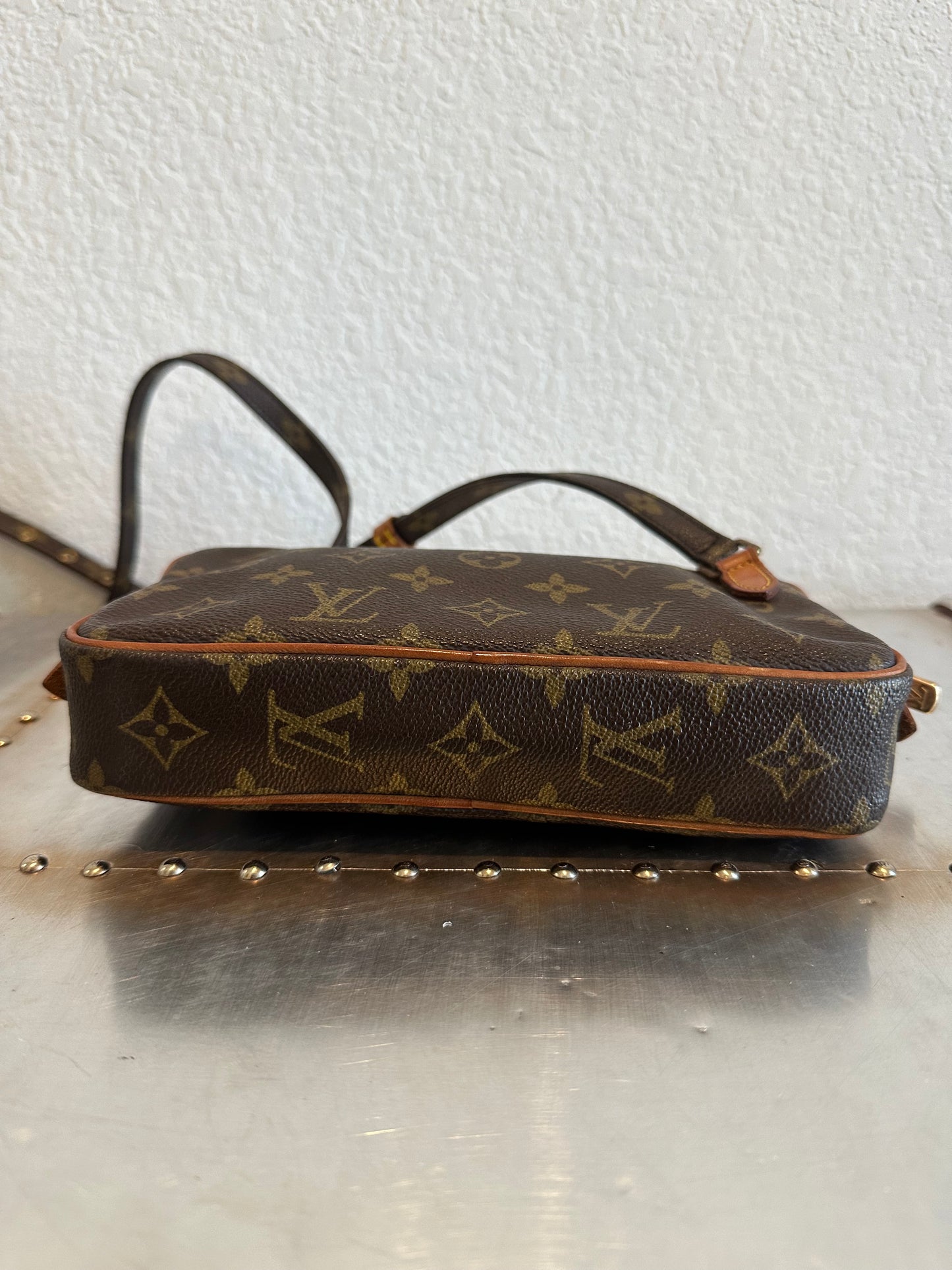 Pre-owned Authentic Louis Vuitton Marly Bandouliere Monogram Crossbody Bag