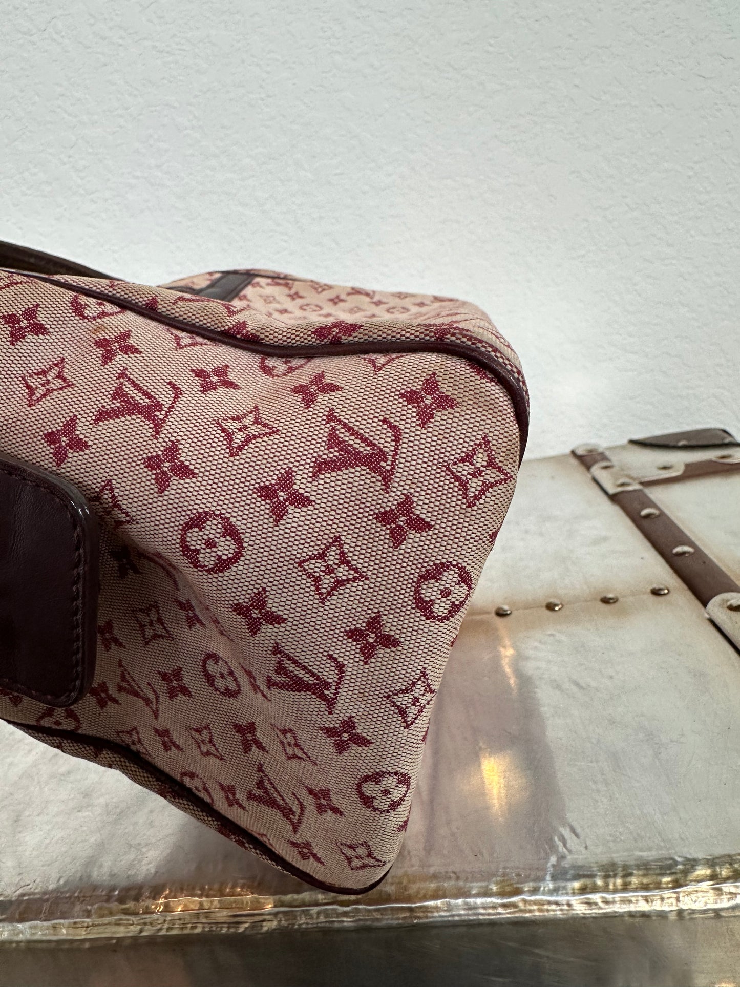 Pre-owned Louis Vuitton Mini Lin Josephine PM Handbag