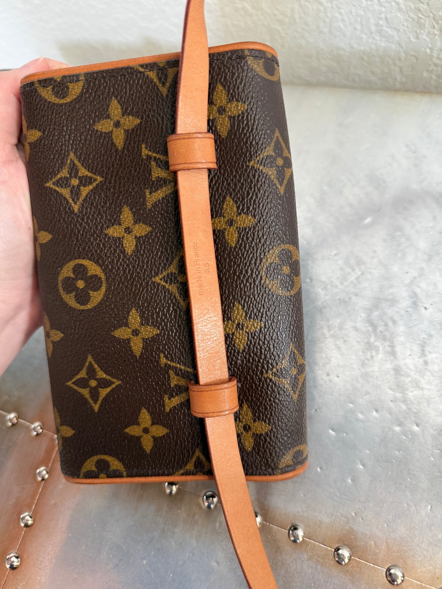 Pre-owned Authentic Louis Vuitton Monogram Florentine Waist Bag