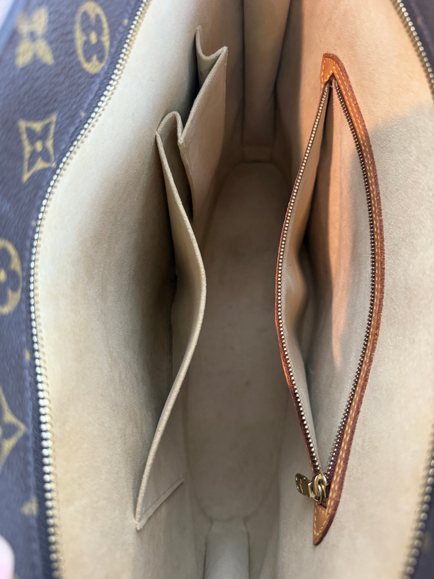 Pre-owned Authentic Louis Vuitton Babylone Monogram Tote Bag