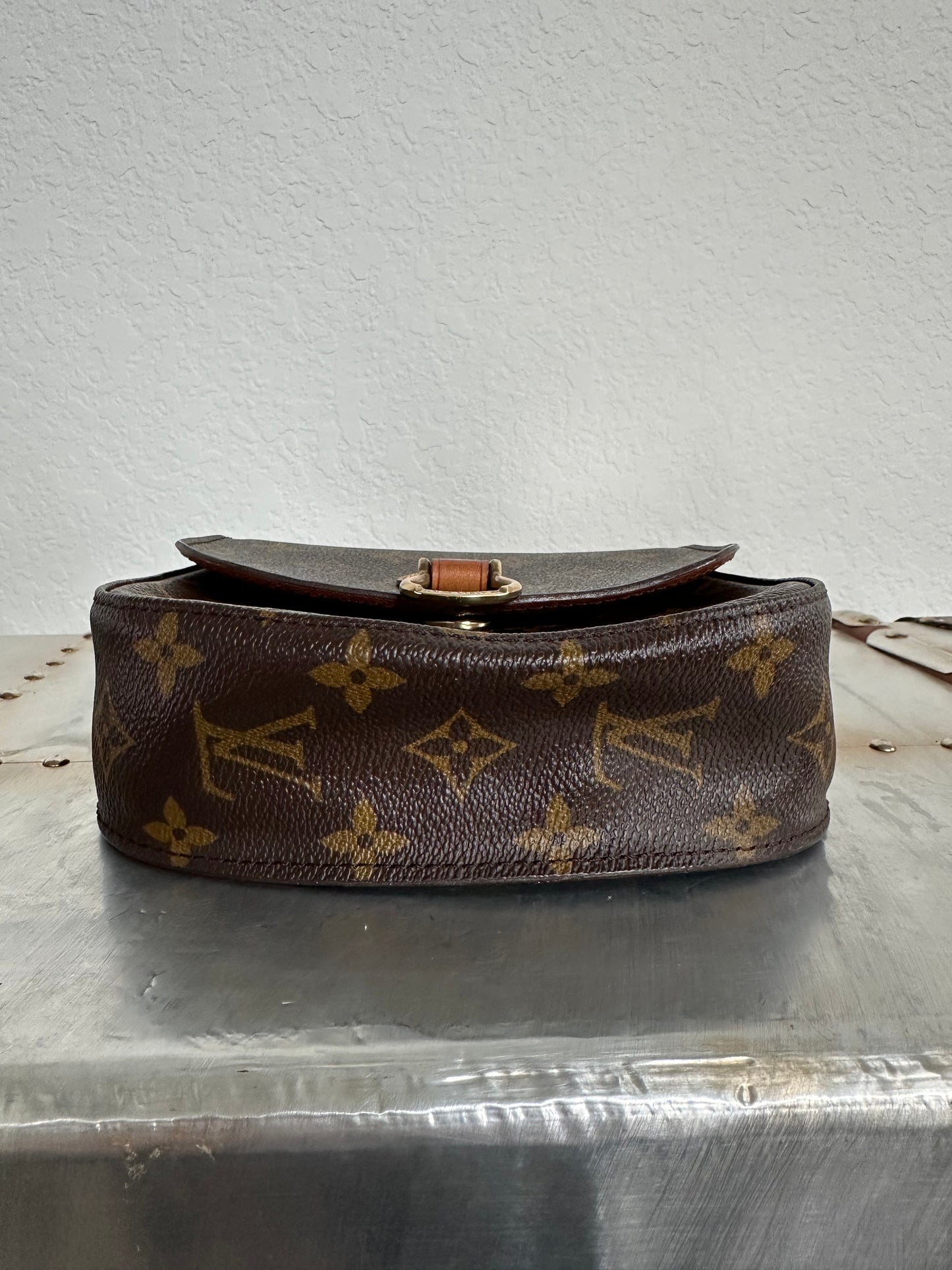 Pre-owned Authentic Louis Vuitton Saint Cloud PM Monogram Shoulder / Crossbody Bag
