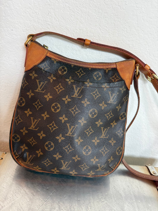 Pre-owned Authentic Louis Vuitton Odeon PM Monogram Shoulder / Crossbody Bag