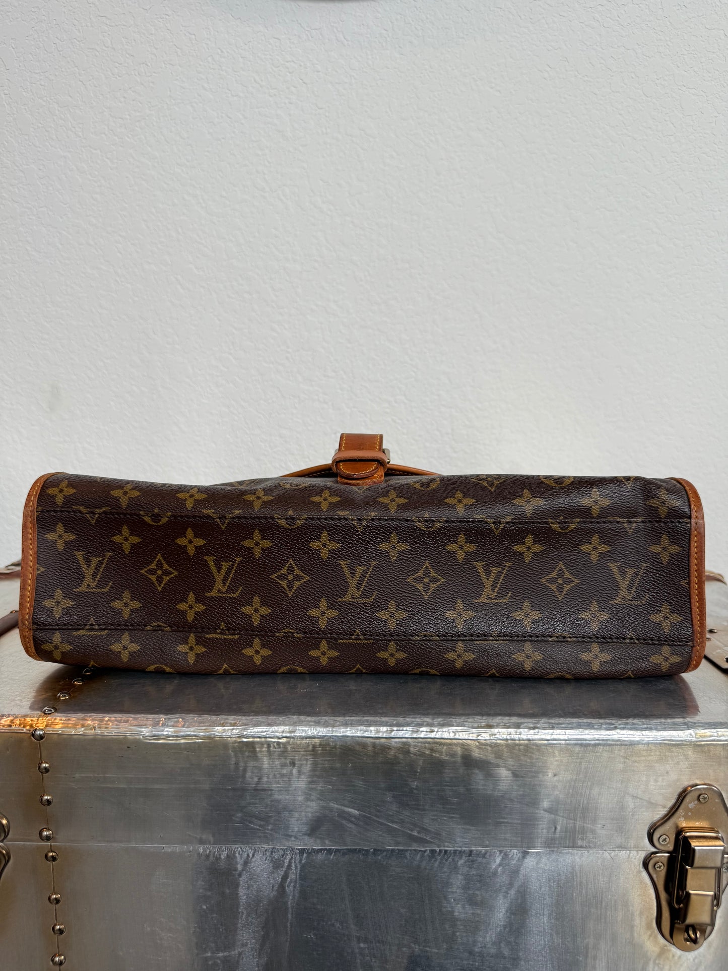 Pre-owned Authentic Louis Vuitton Beverly MM Monogram Shoulder Bag