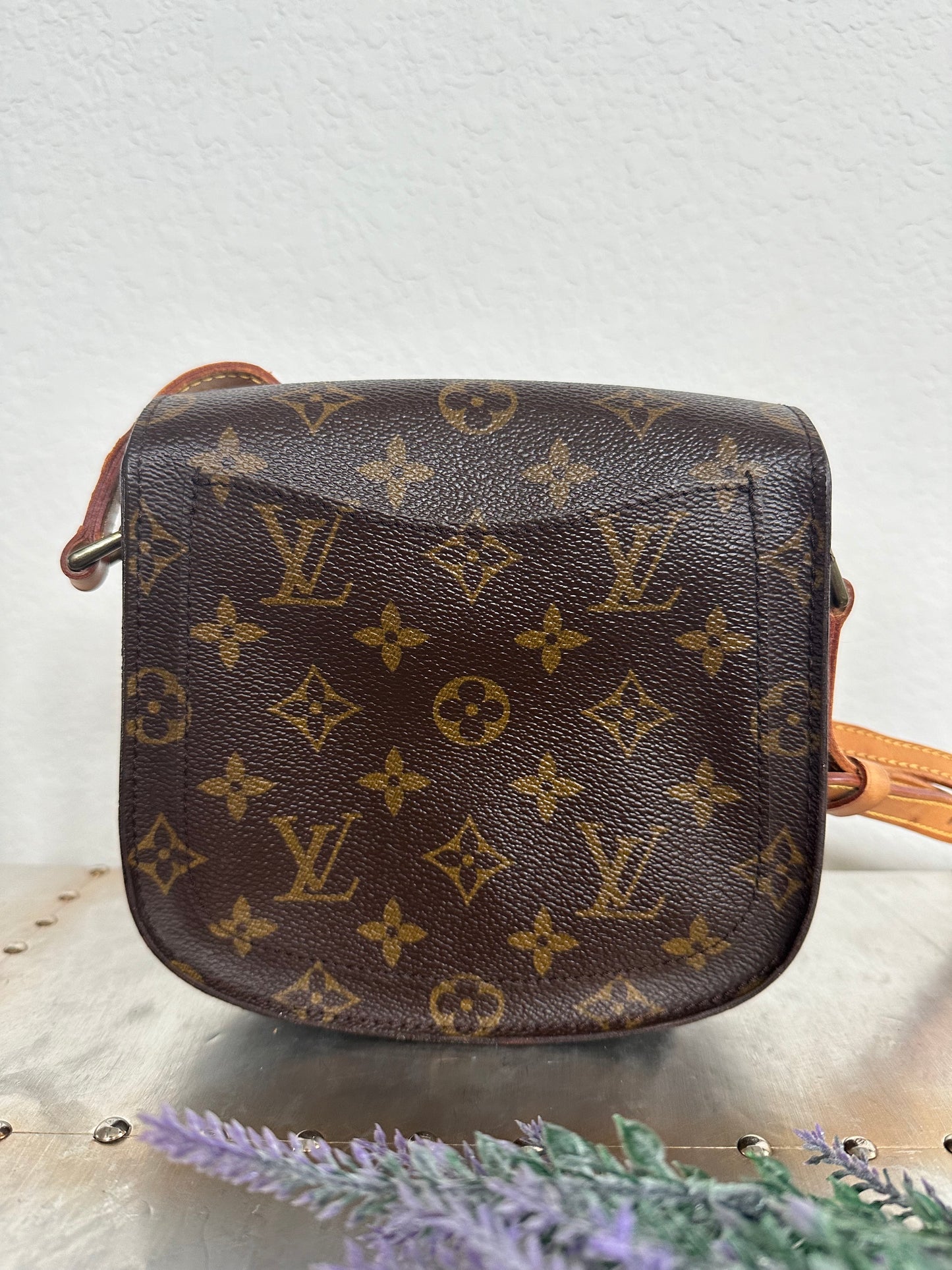Pre-owned Authentic Louis Vuitton Saint Cloud PM Monogram Shoulder / Crossbody Bag