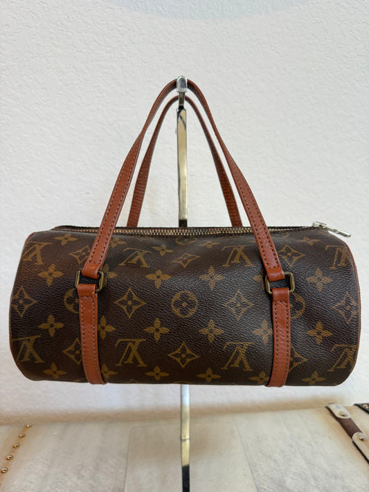 Pre-owned Vintage Authentic Louis Vuitton Papillon 26 Monogram Handbag