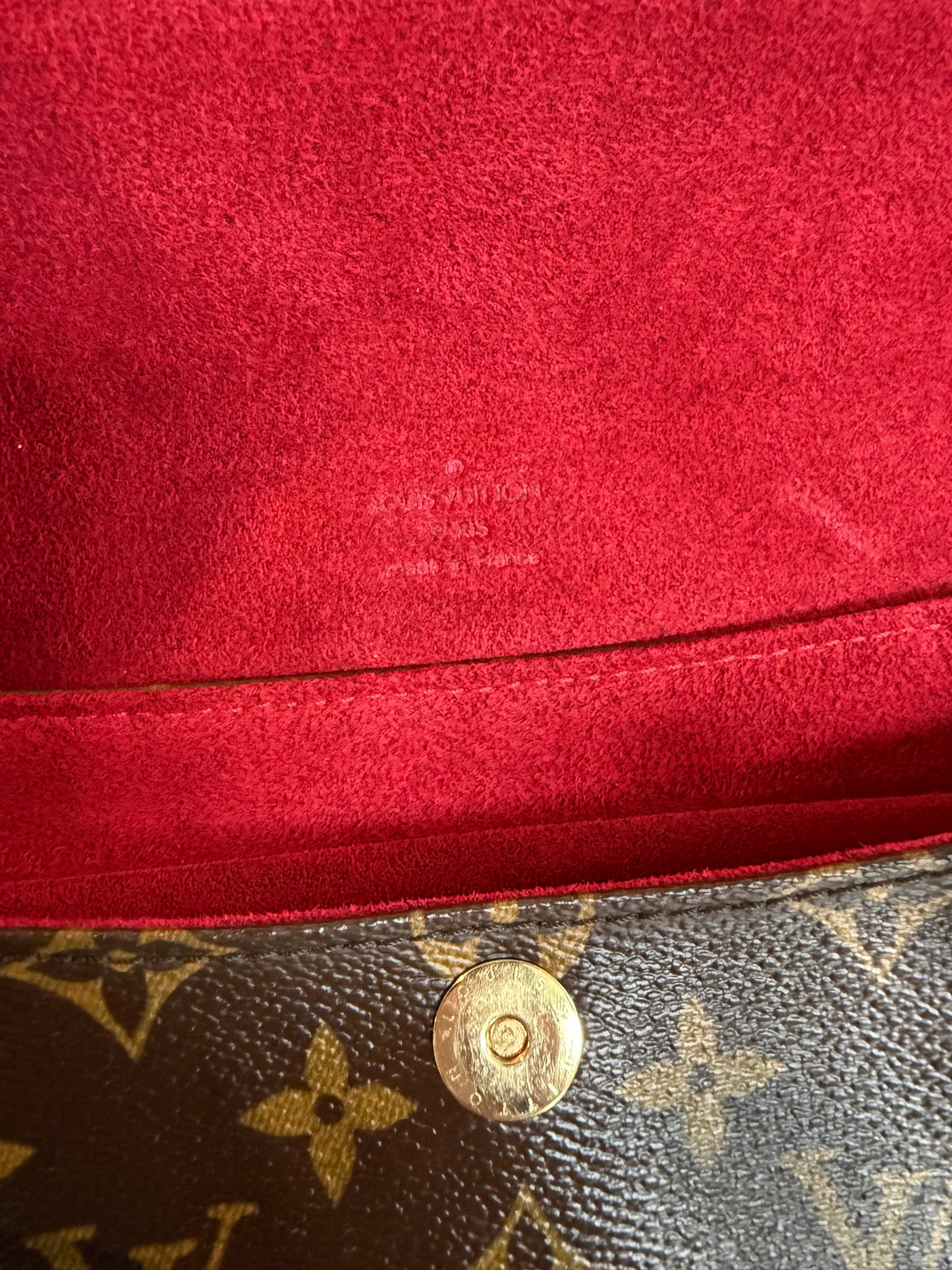 Pre-owned Authentic Louis Vuitton Sonatine Monogram Handbag