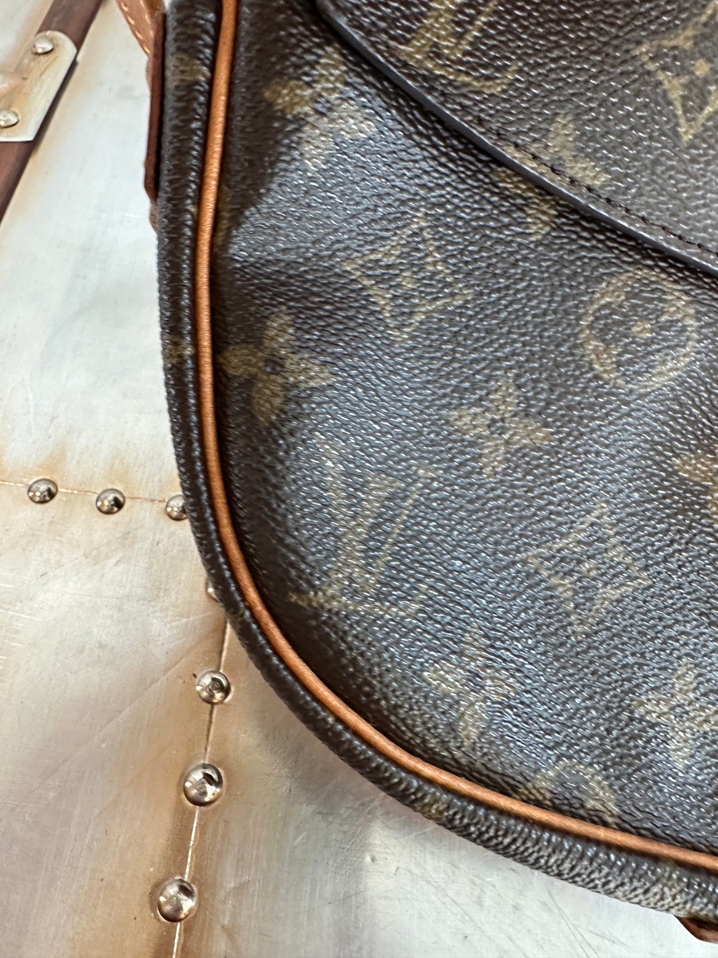 Pre-owned Authentic Louis Vuitton Jeune Fille PM Monogram Crossbody Bag