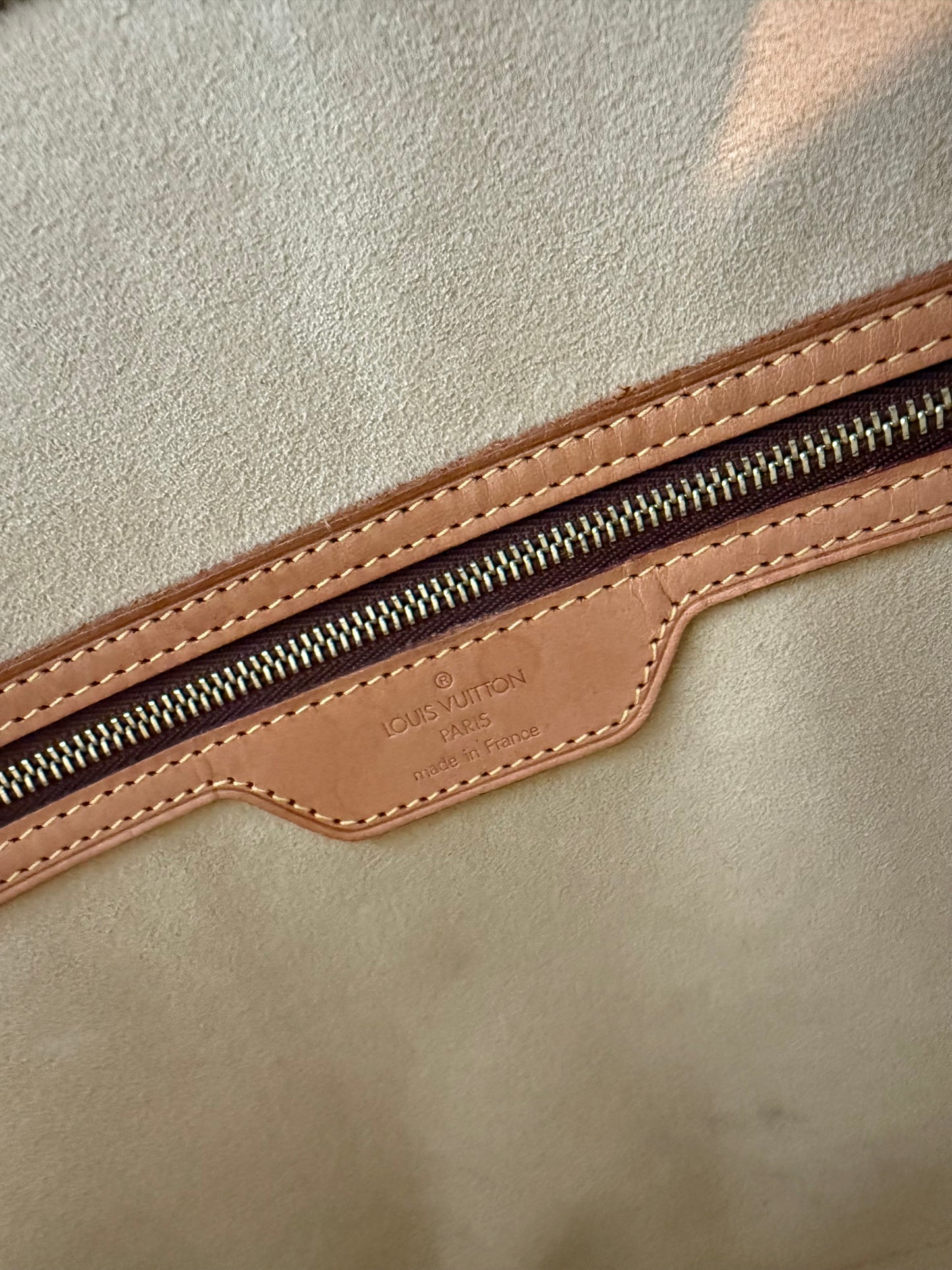 Pre-owned Authentic Louis Vuitton Babylone Monogram Tote Bag