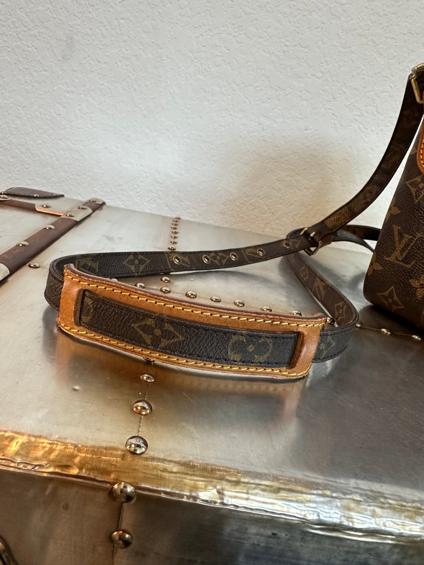Pre-owned Authentic Louis Vuitton Amazon Monogram Crossbody Bag