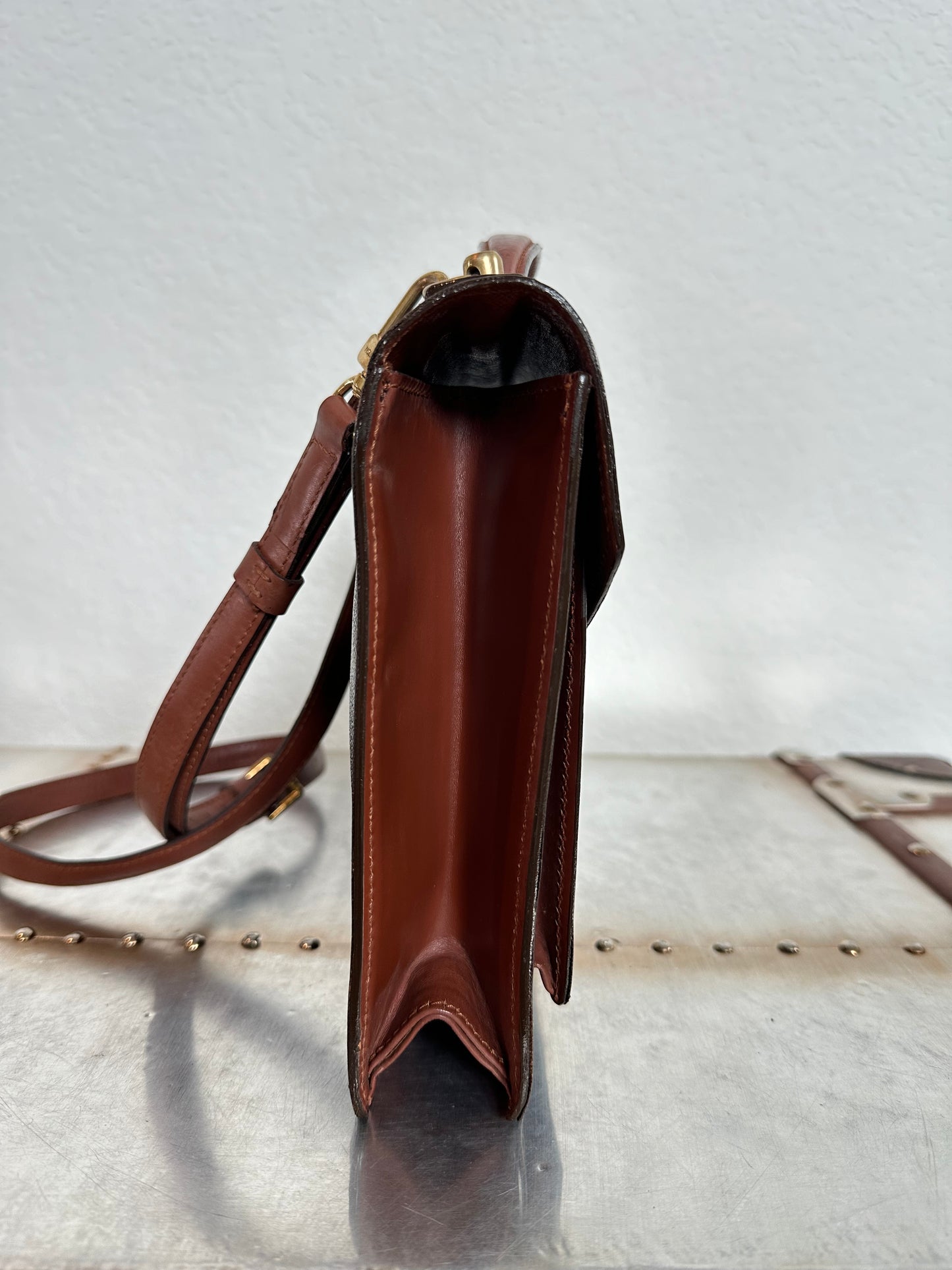 Pre-owned Authentic Louis Vuitton Monceau 26 Monogram Shoulder / Crossbody Bag