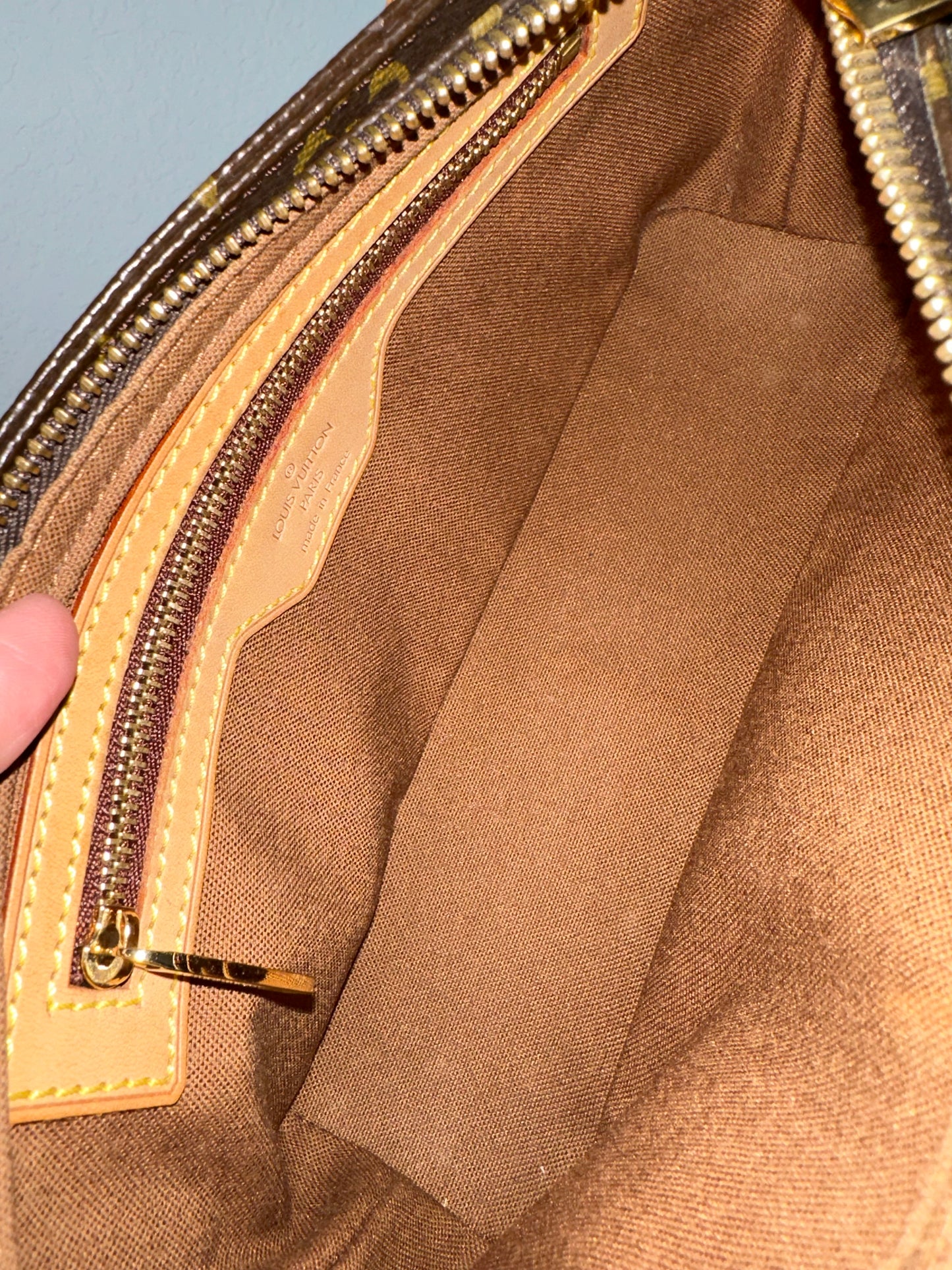 Pre-owned Authentic Louis Vuitton Trotteur Monogram Shoulder / Crossbody Bag