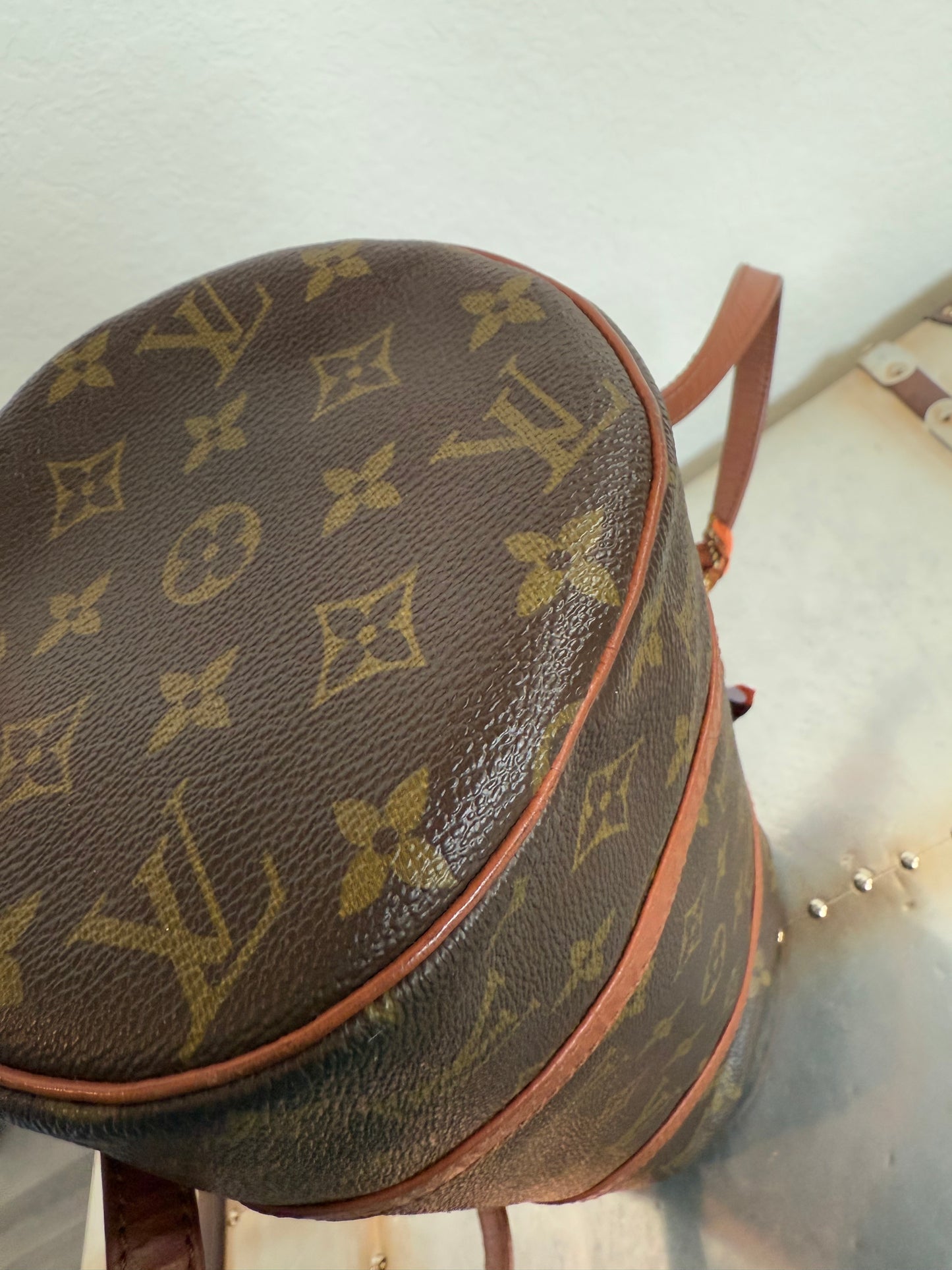 Pre-owned Vintage Authentic Louis Vuitton Papillon 30 Monogram Handbag