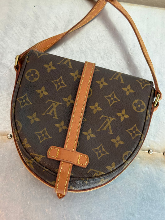 Pre-owned Authentic Louis Vuitton Chantilly PM Monogram Crossbody Bag